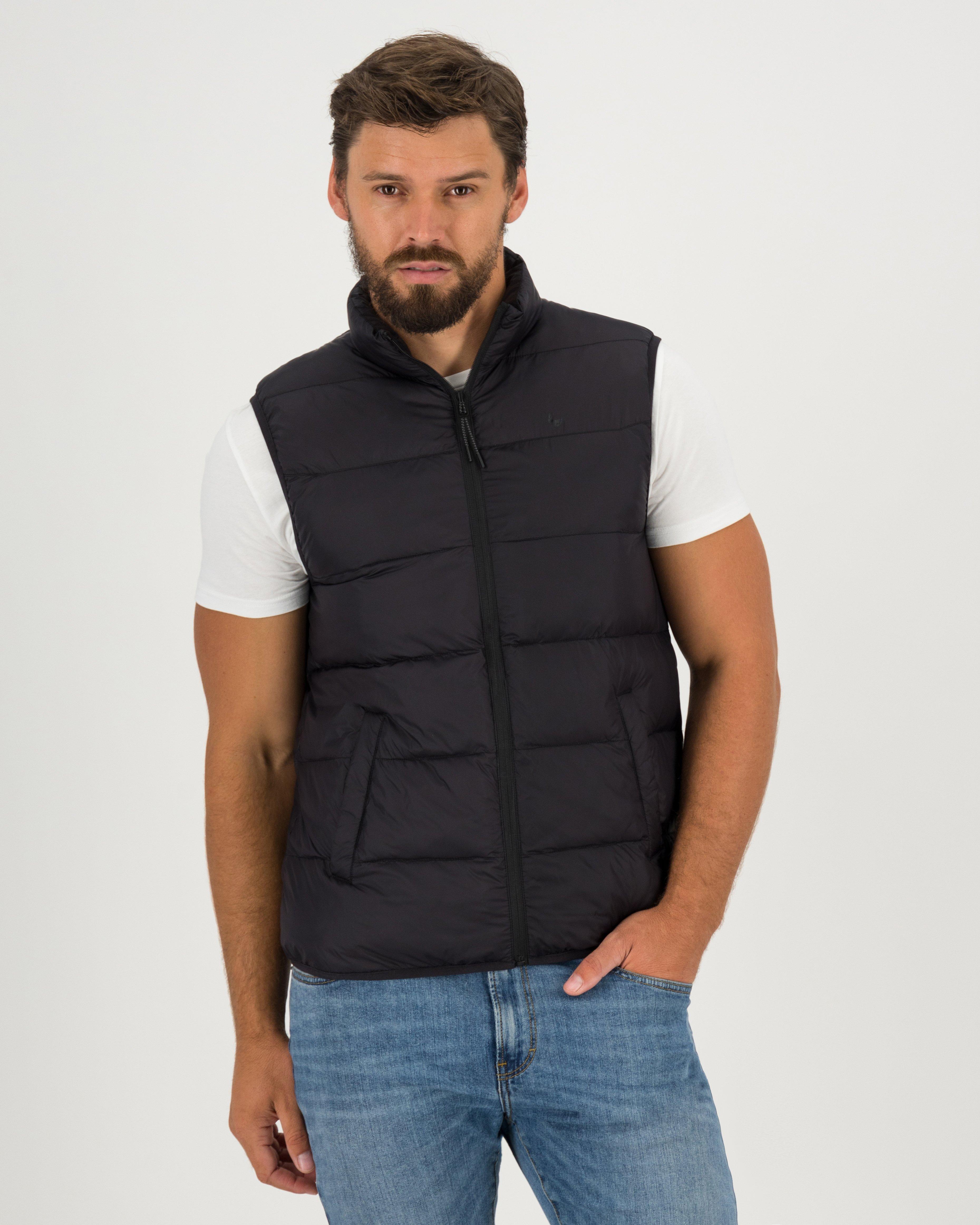 Men's Ford Vest Jacket -  Black