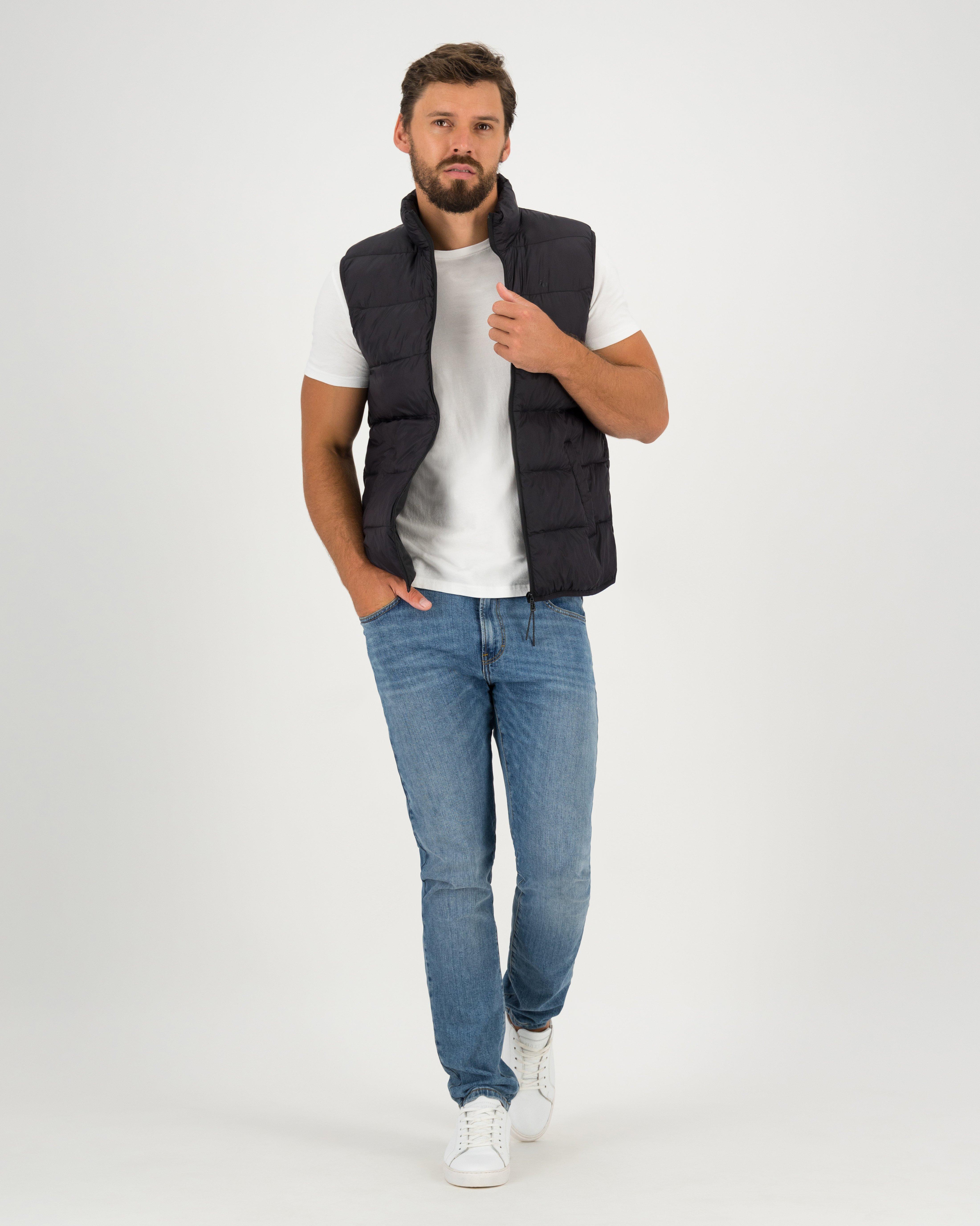 Men's Ford Vest Jacket -  Black