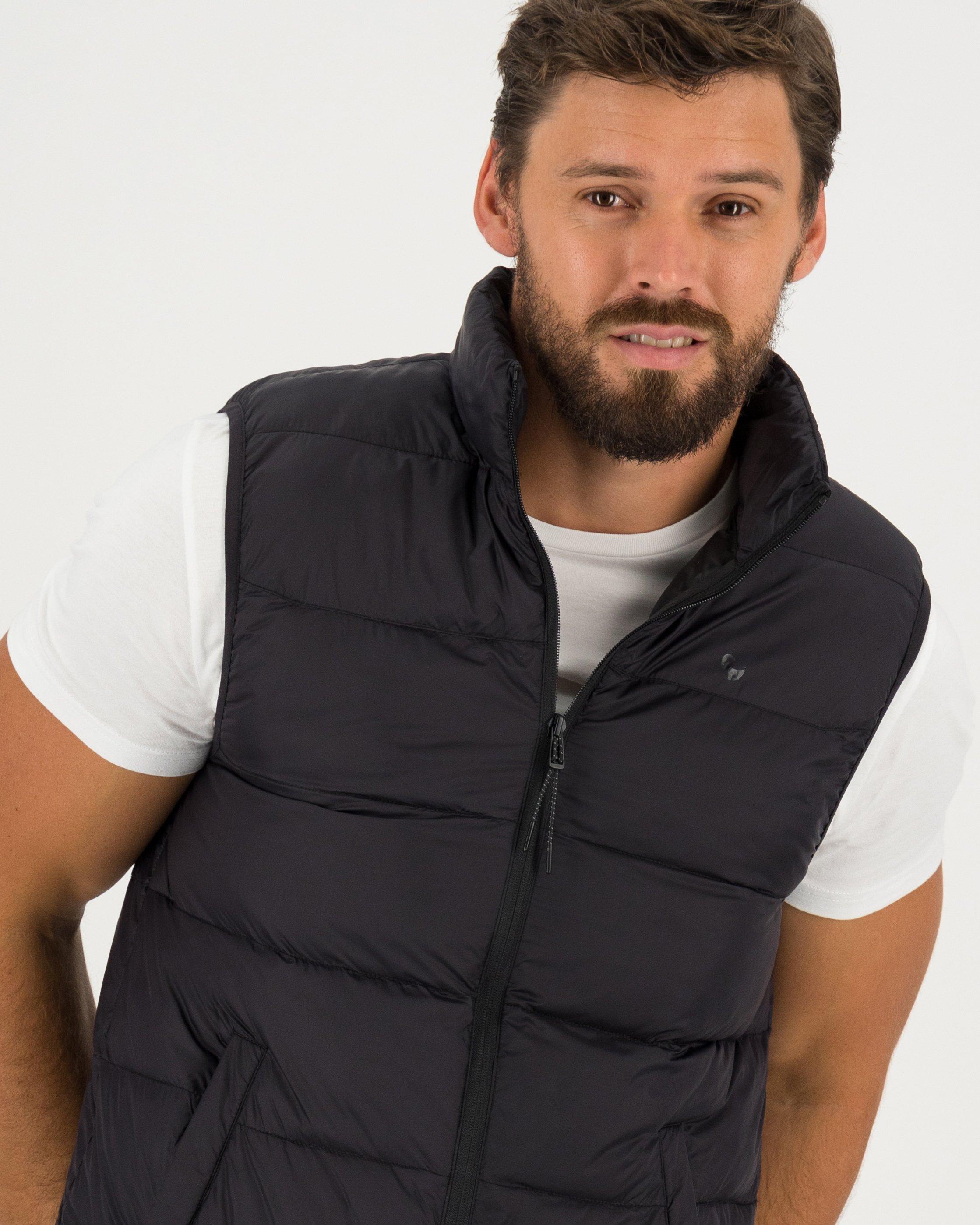 Men's Ford Vest Jacket -  Black