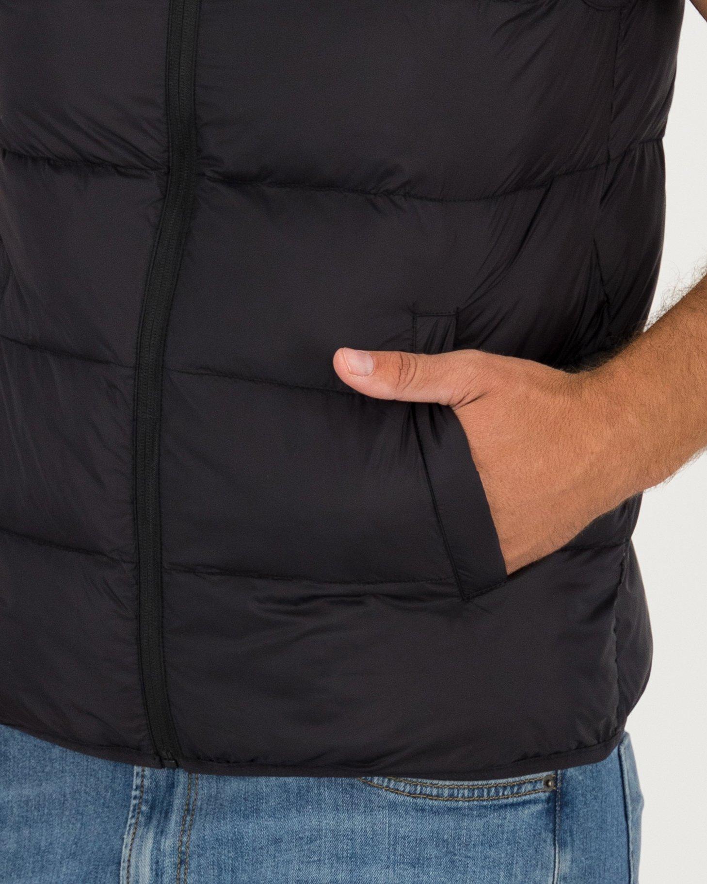 Men's Ford Vest Jacket -  Black