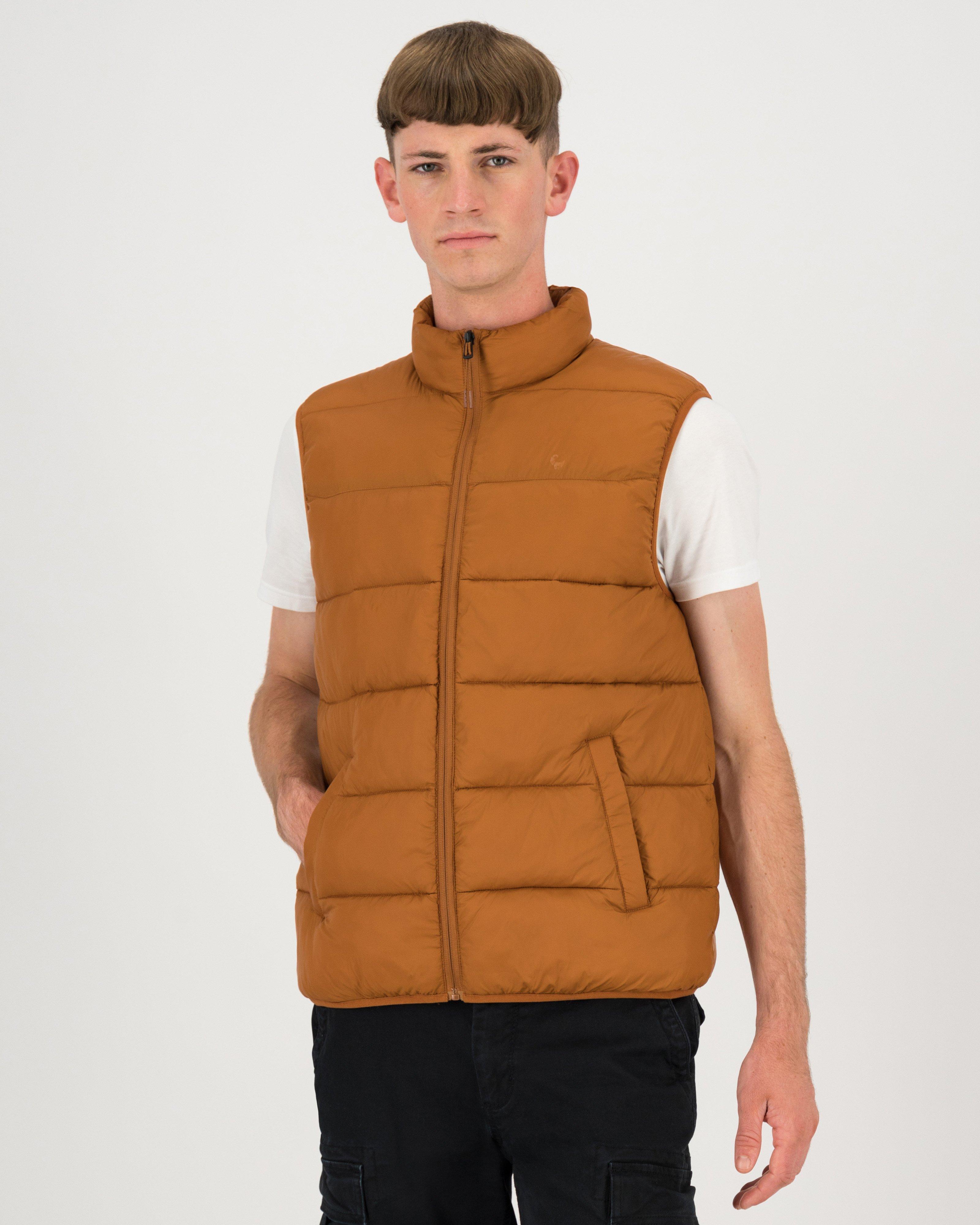 Men's Ford Vest Jacket -  Rust