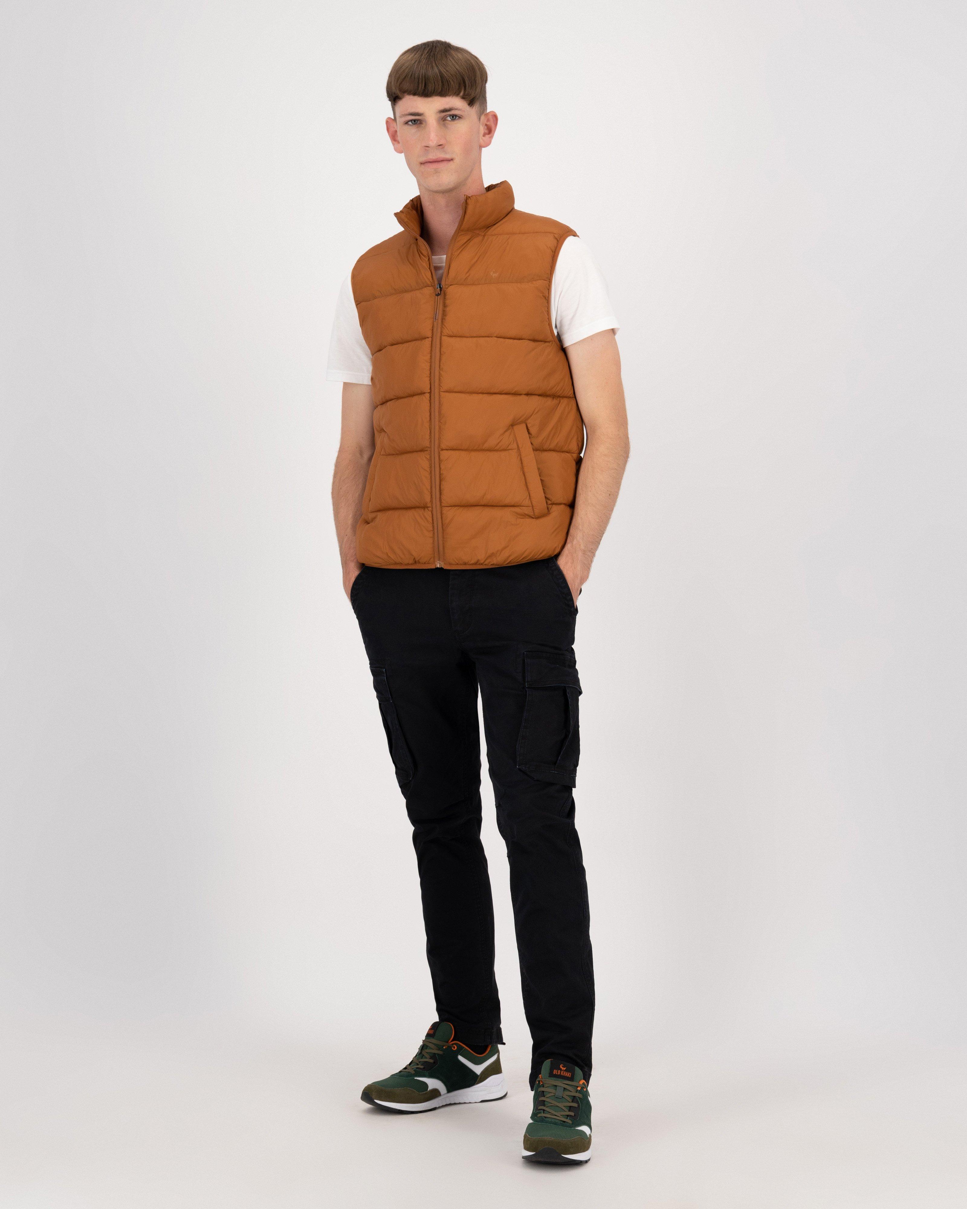 Men's Ford Vest Jacket -  Rust