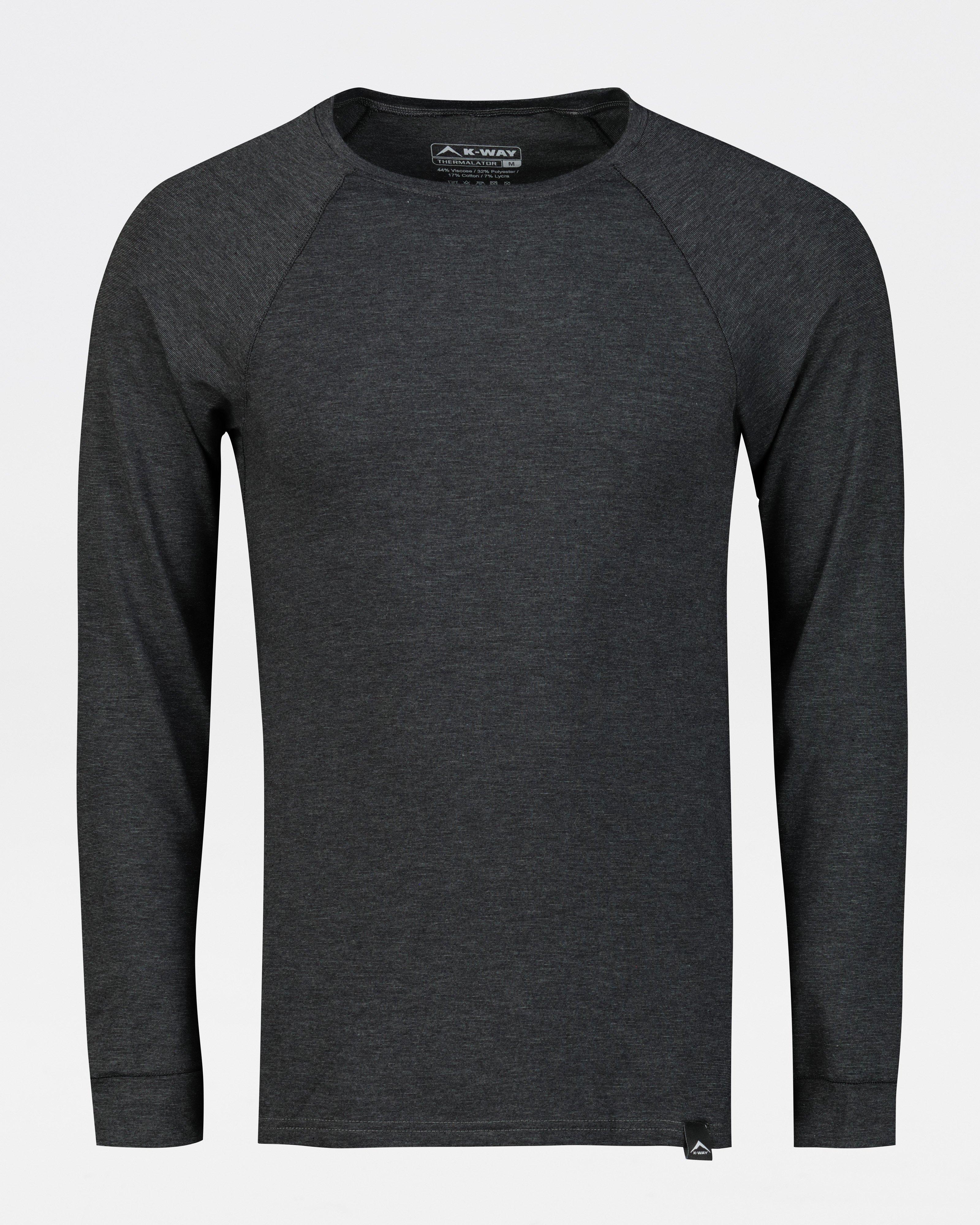 K-Way Men's Thermalator Elite Thermal Top -  Graphite