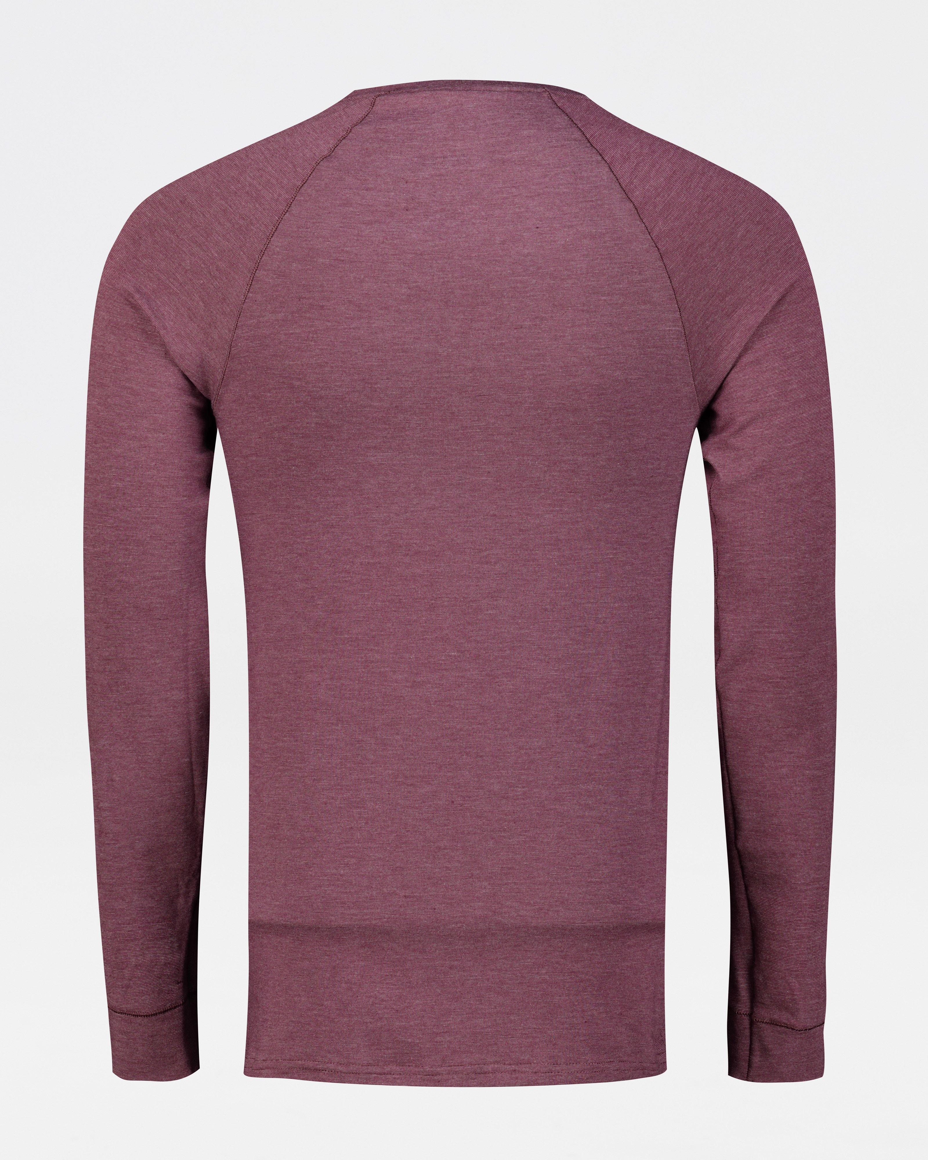 K-Way Men's Thermalator Elite Thermal Top -  Burgundy