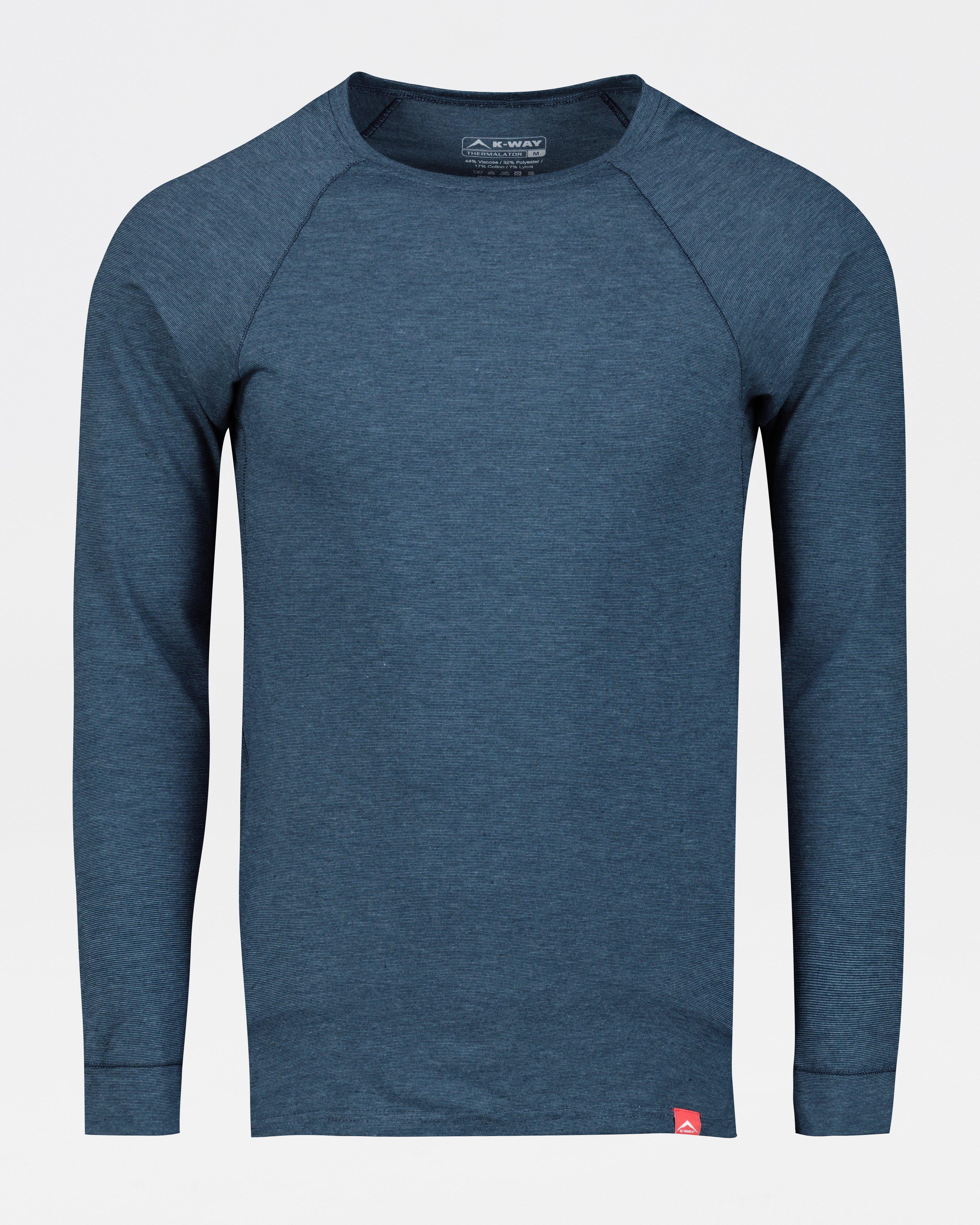 K-Way Men's Thermalator Elite Thermal Top -  Indigo