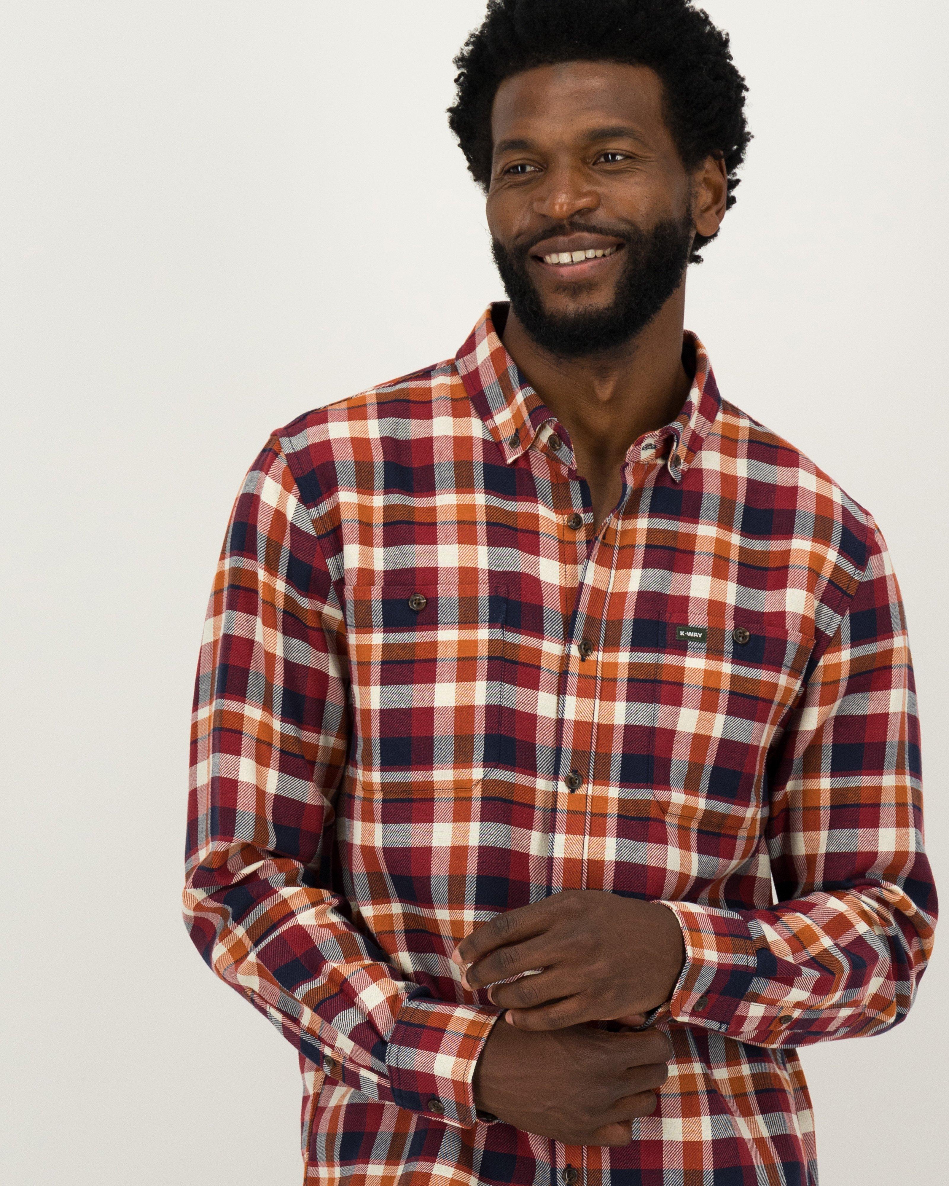 K-Way Elements Men's Cotton Flannel Shirt | Cape Union Mart