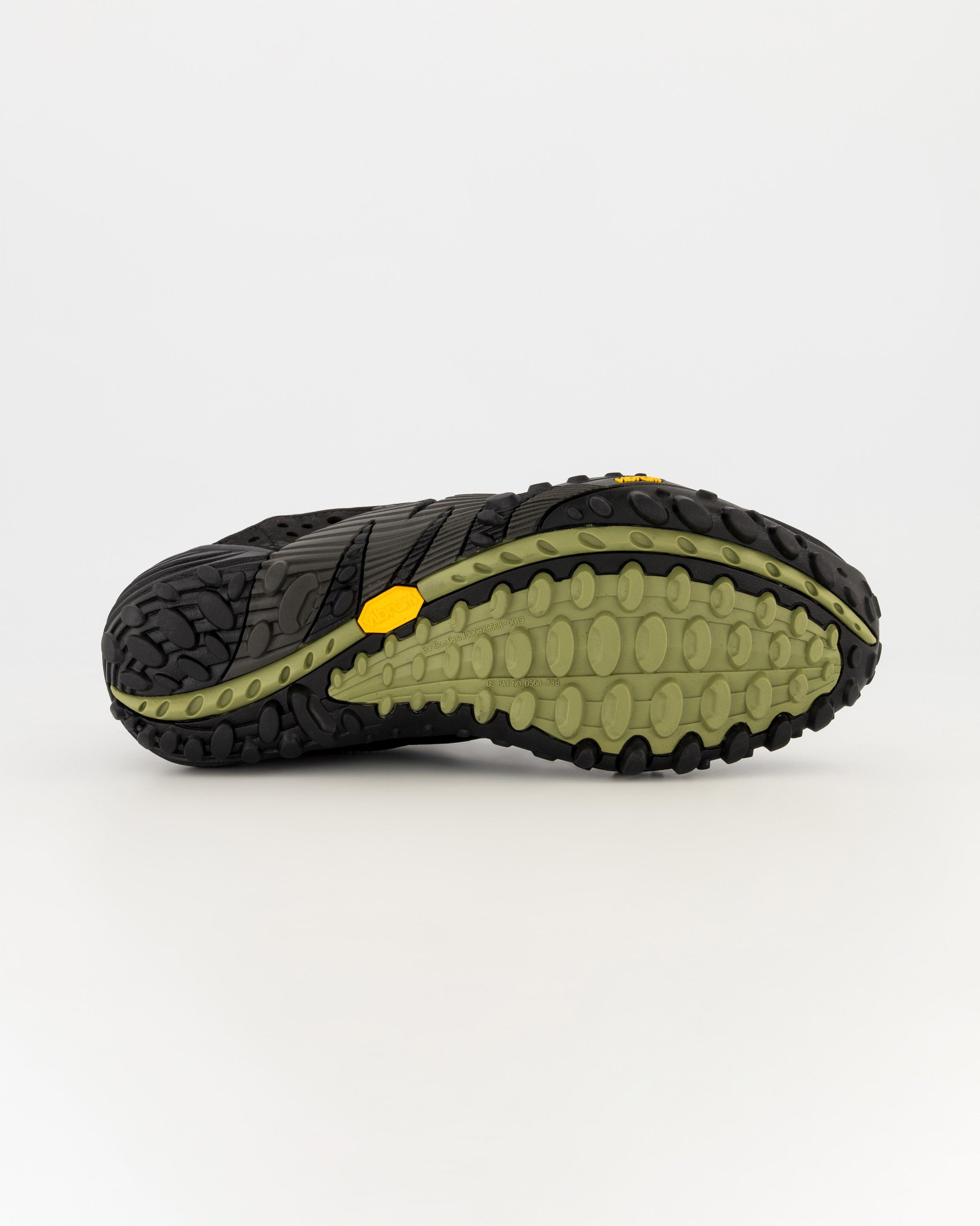 merrell black hiking shoes