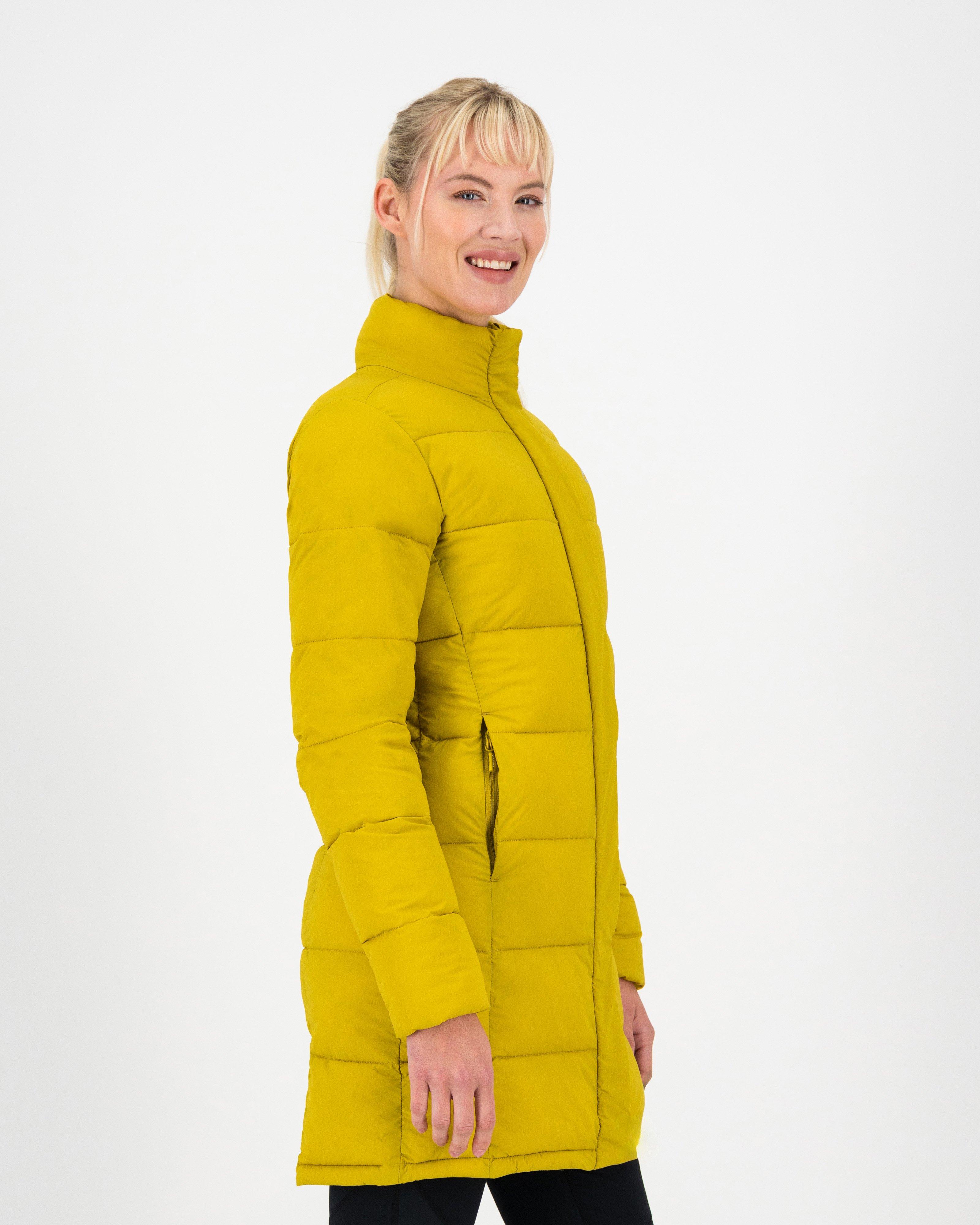 K-Way Women's Venture Eco Padded Puffer Coat -  Ochre