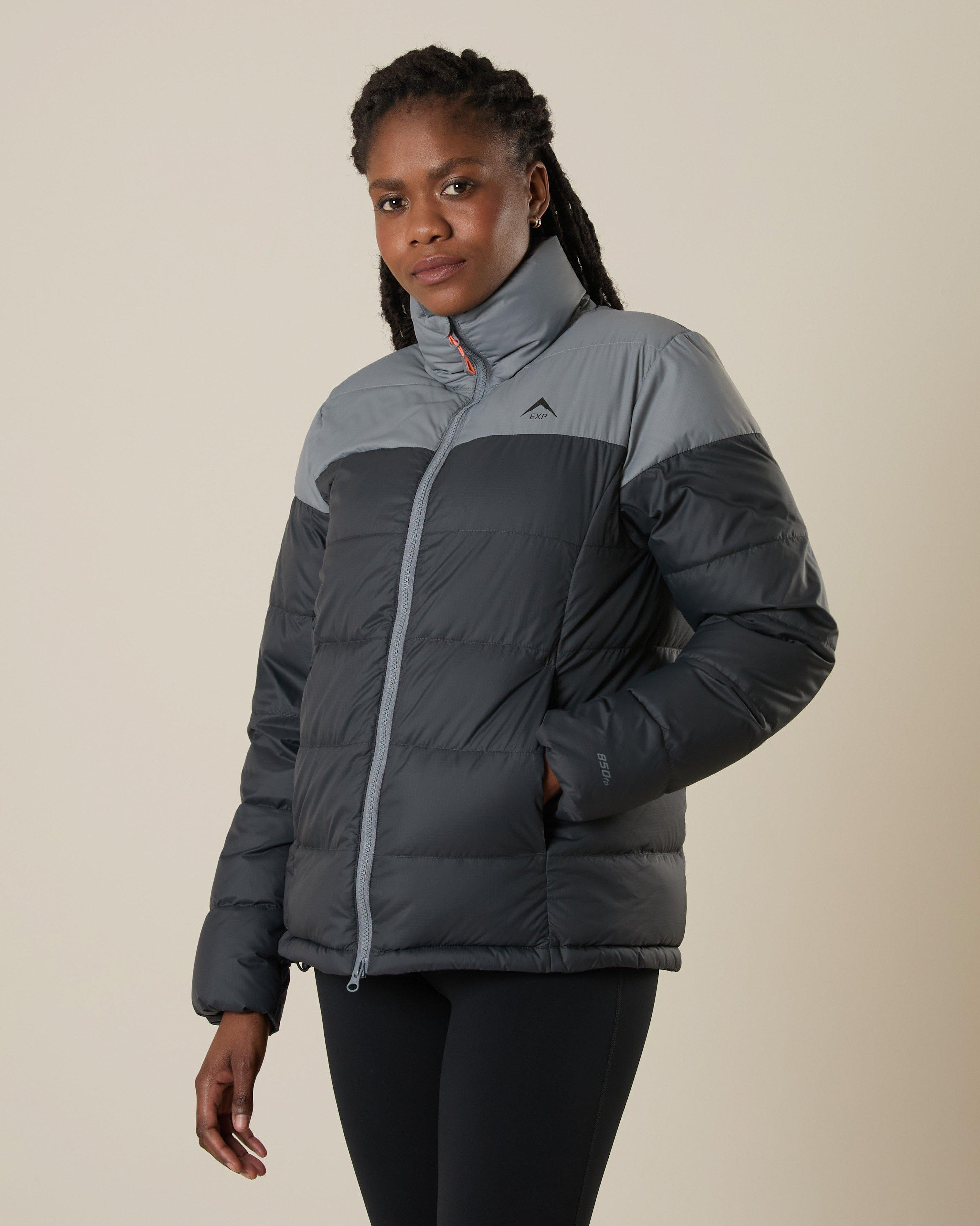 K-Way Expedition Series Women's Athos Wide Channel Down Puffer Jacket -  Black