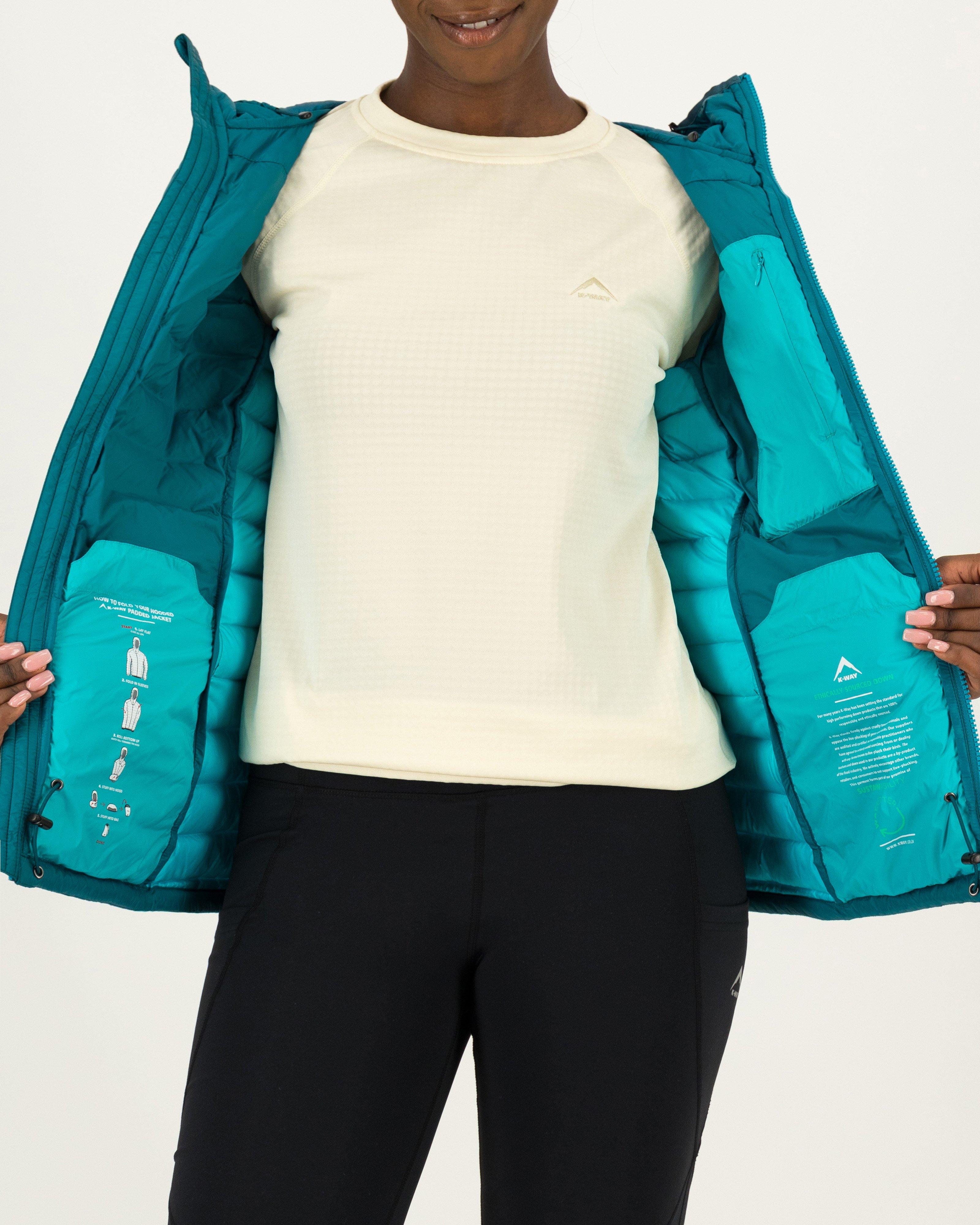 KWay Expedition Series Women’s Mount Whitney Hooded Down Jacket