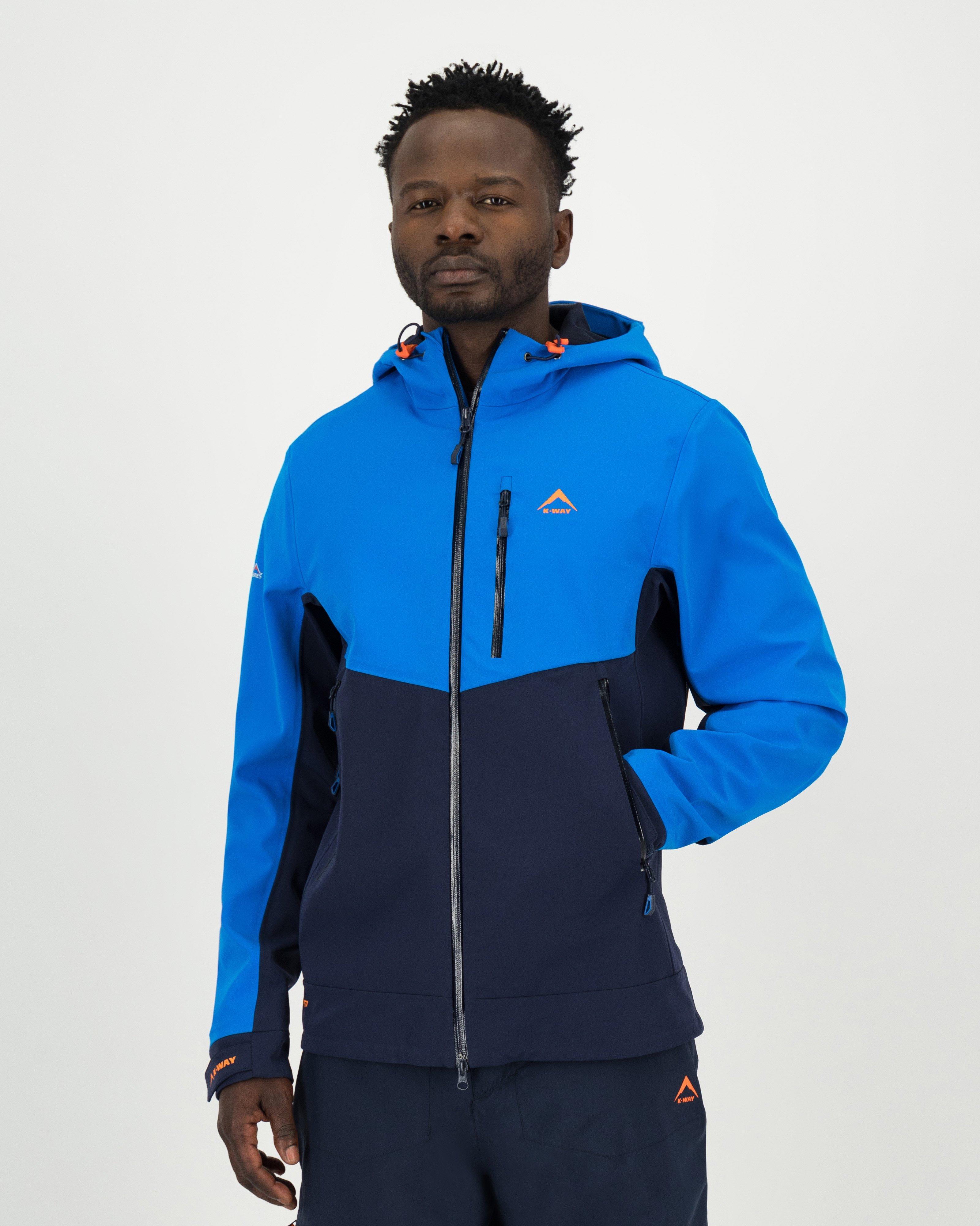 K-Way Expedition Series Men’s Kili 2.0 Softshell Jacket -  Navy