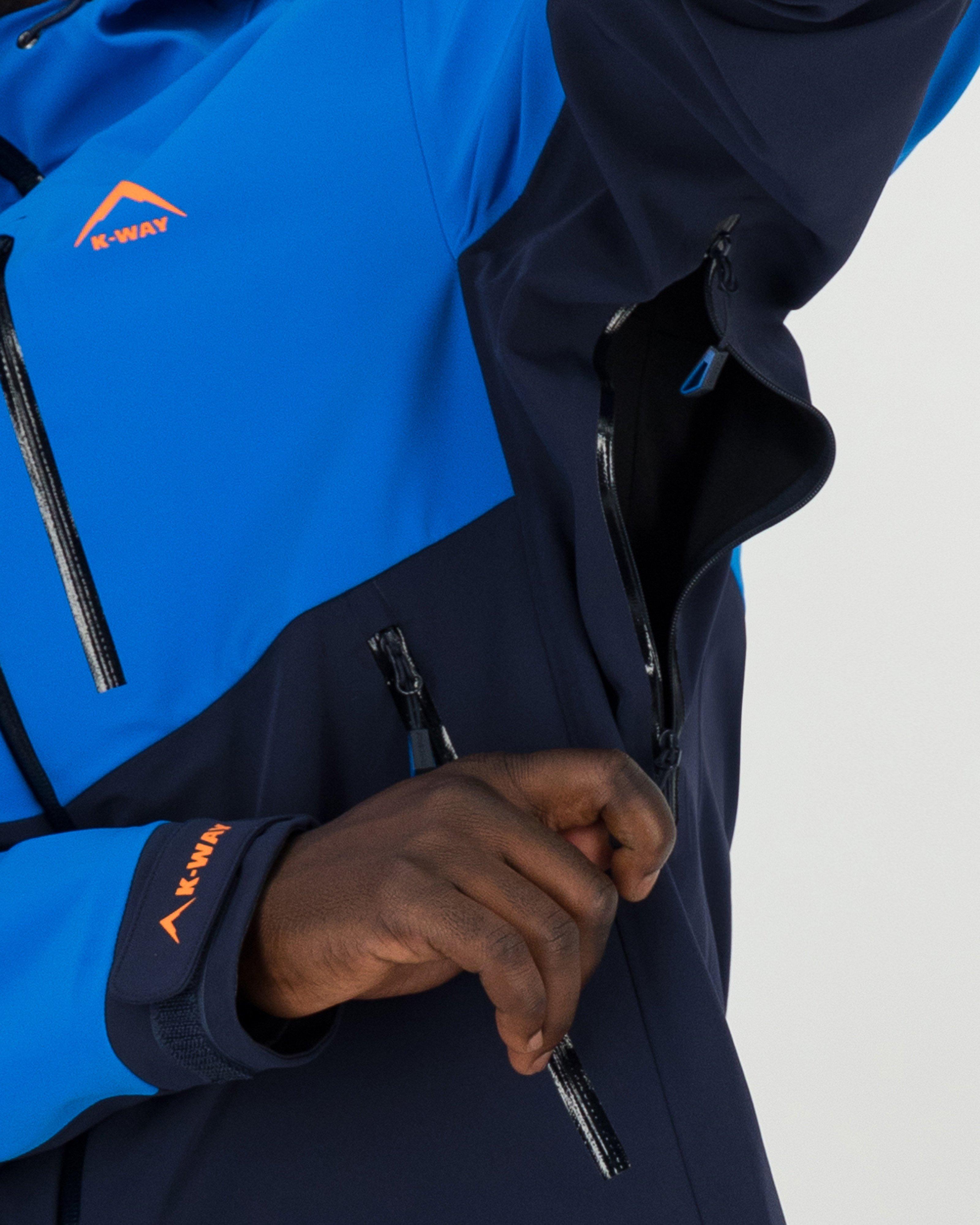 K-Way Expedition Series Men’s Kili 2.0 Softshell Jacket -  Navy