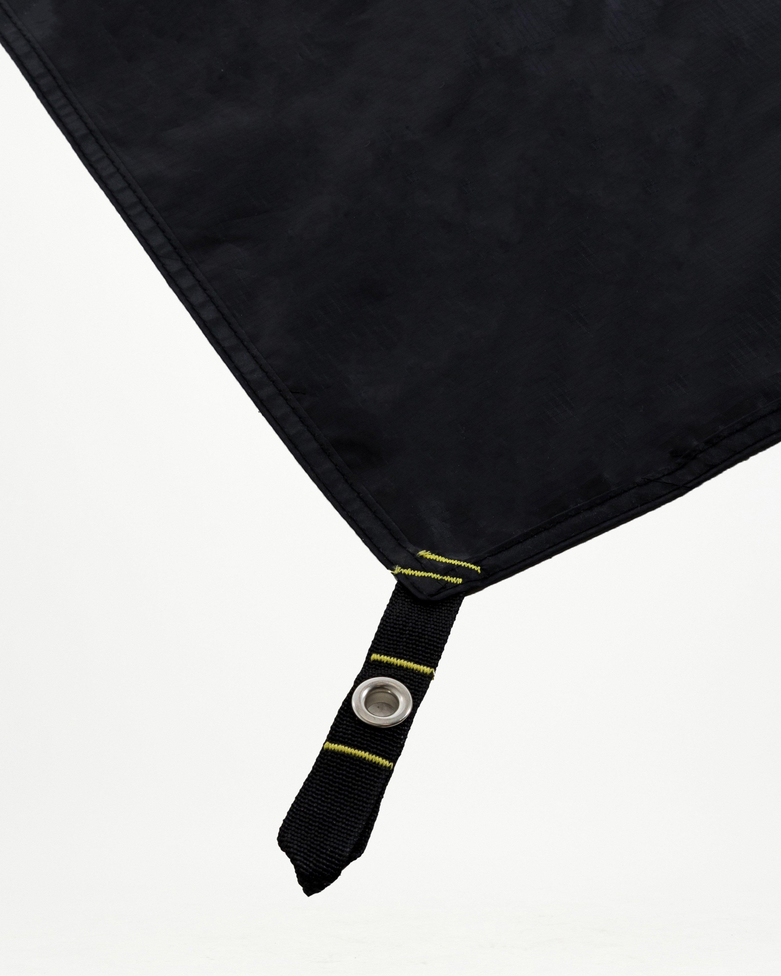 K-Way 2.5m x 2.5m Groundsheet -  Black