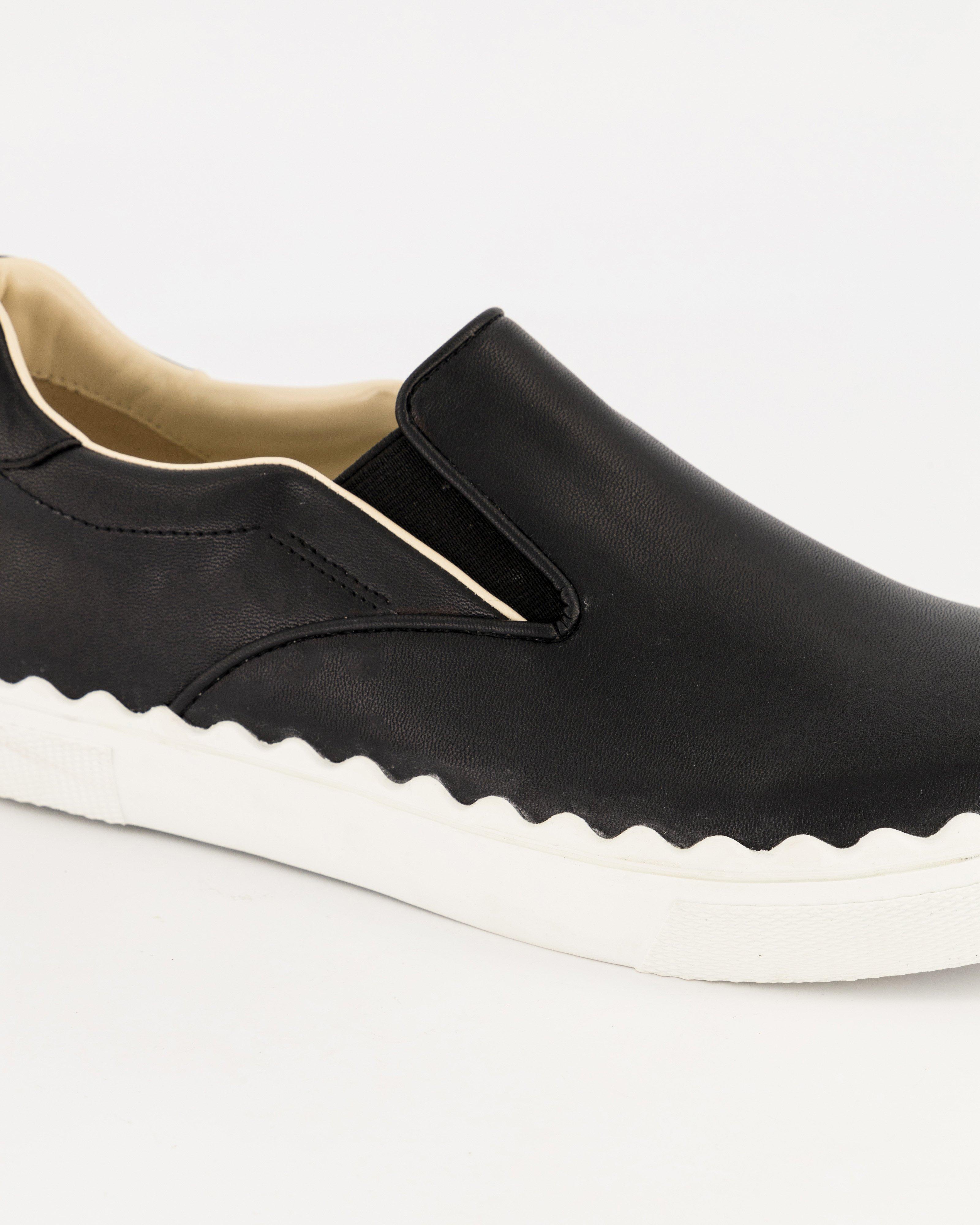 Nasreen Slip on Sneaker -  Black