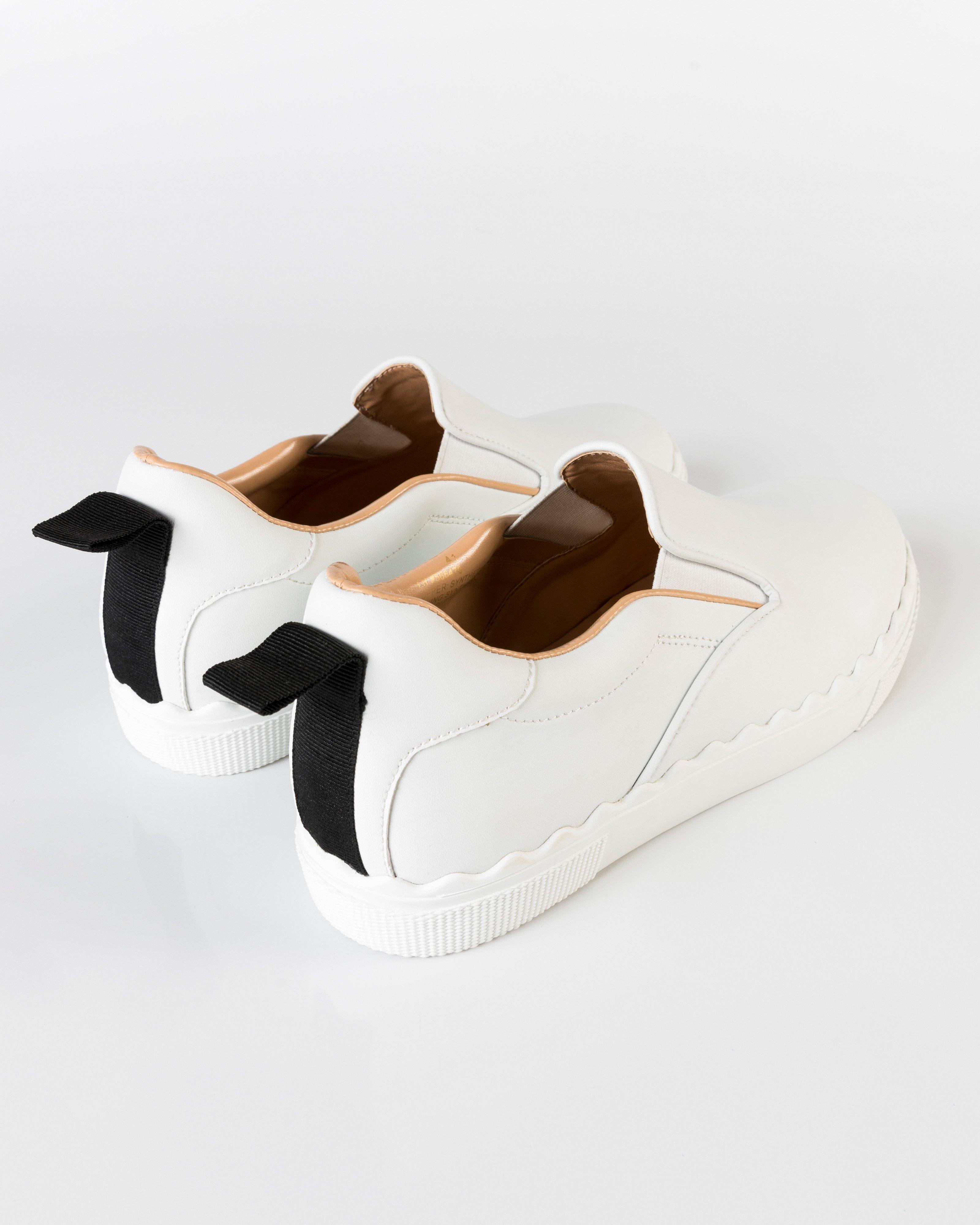 Nasreen Slip on Sneaker -  White