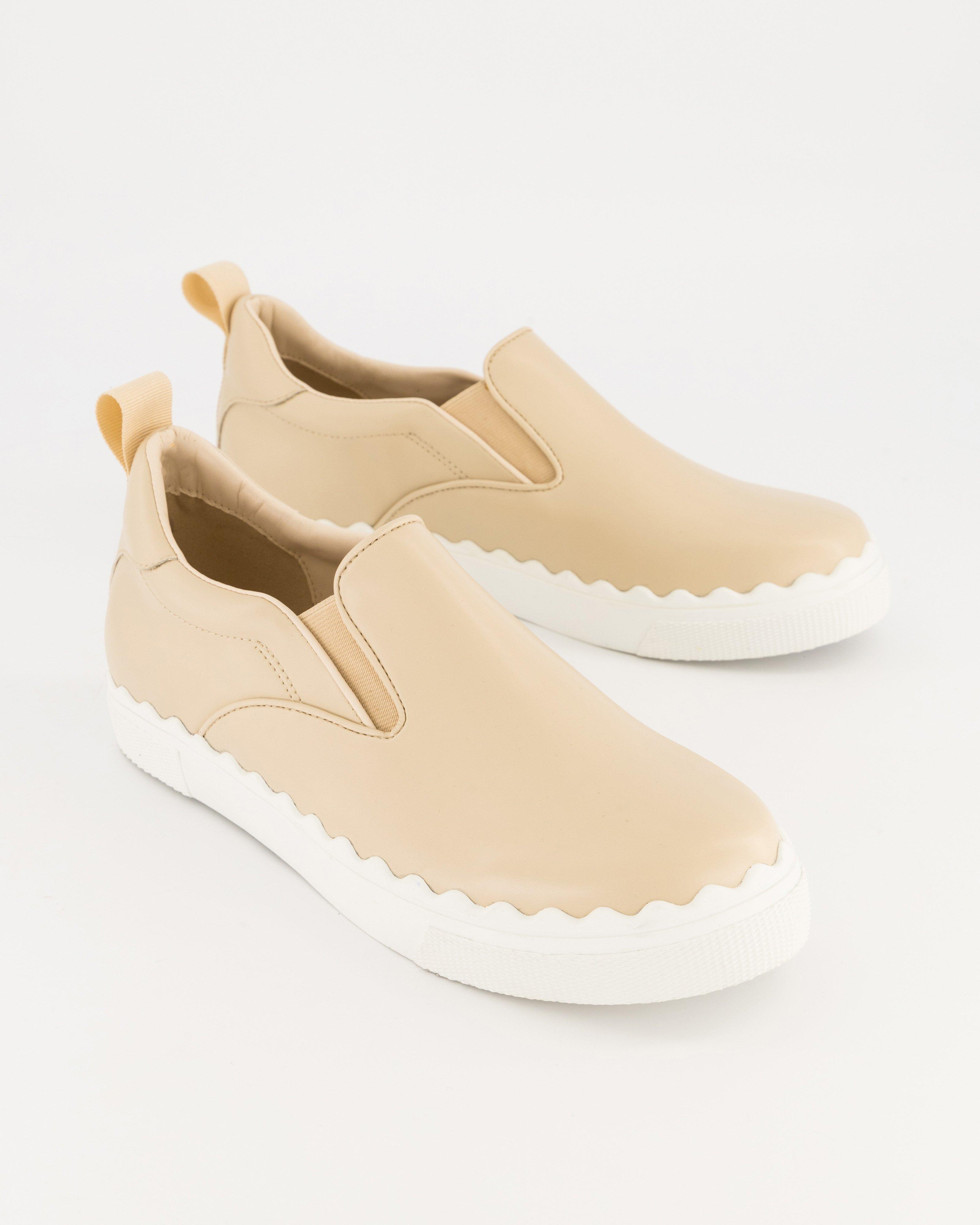 Nasreen Slip on Sneaker -  Nude