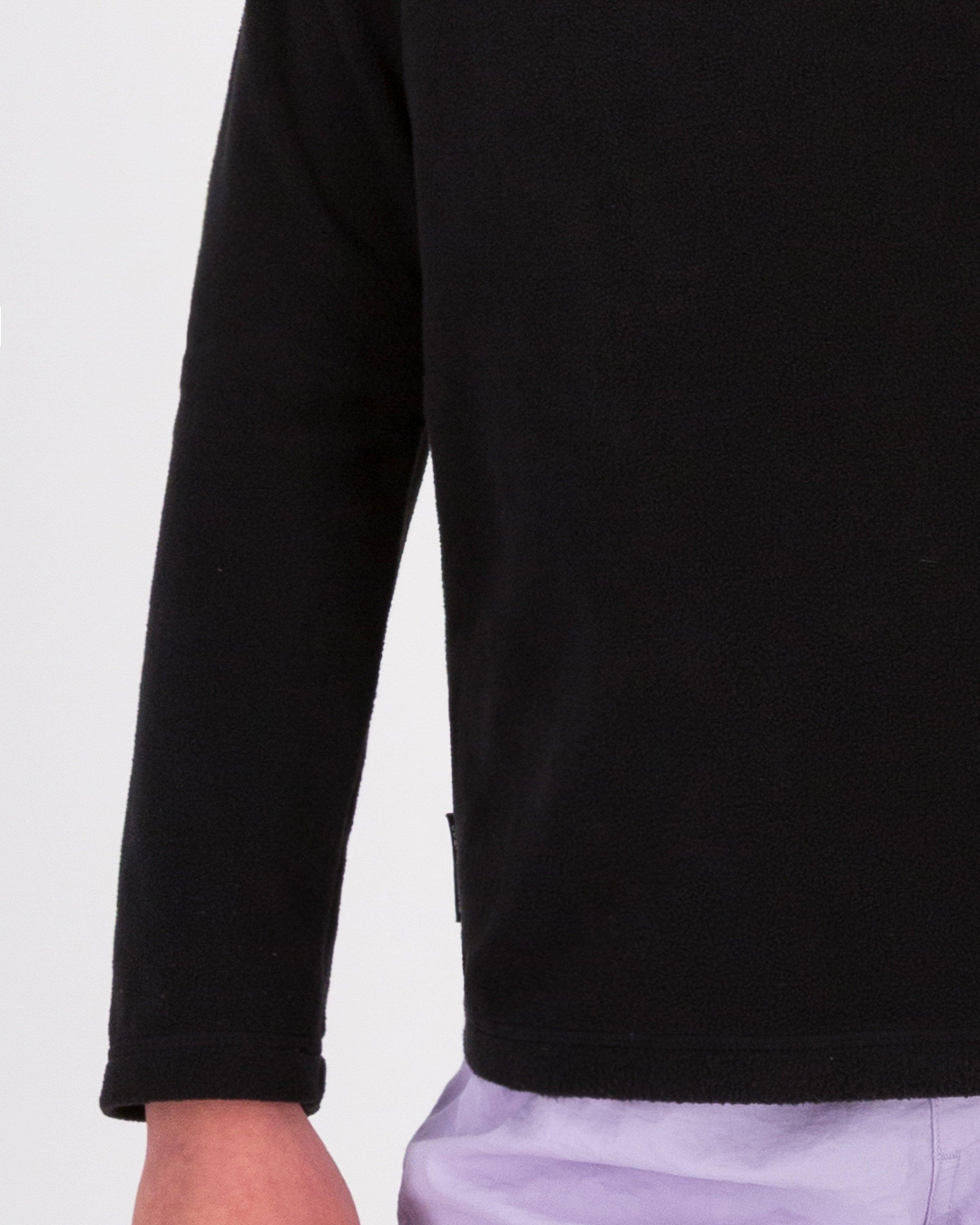 K-Way Youth ECO Hawk Crewneck Fleece Top -  Black
