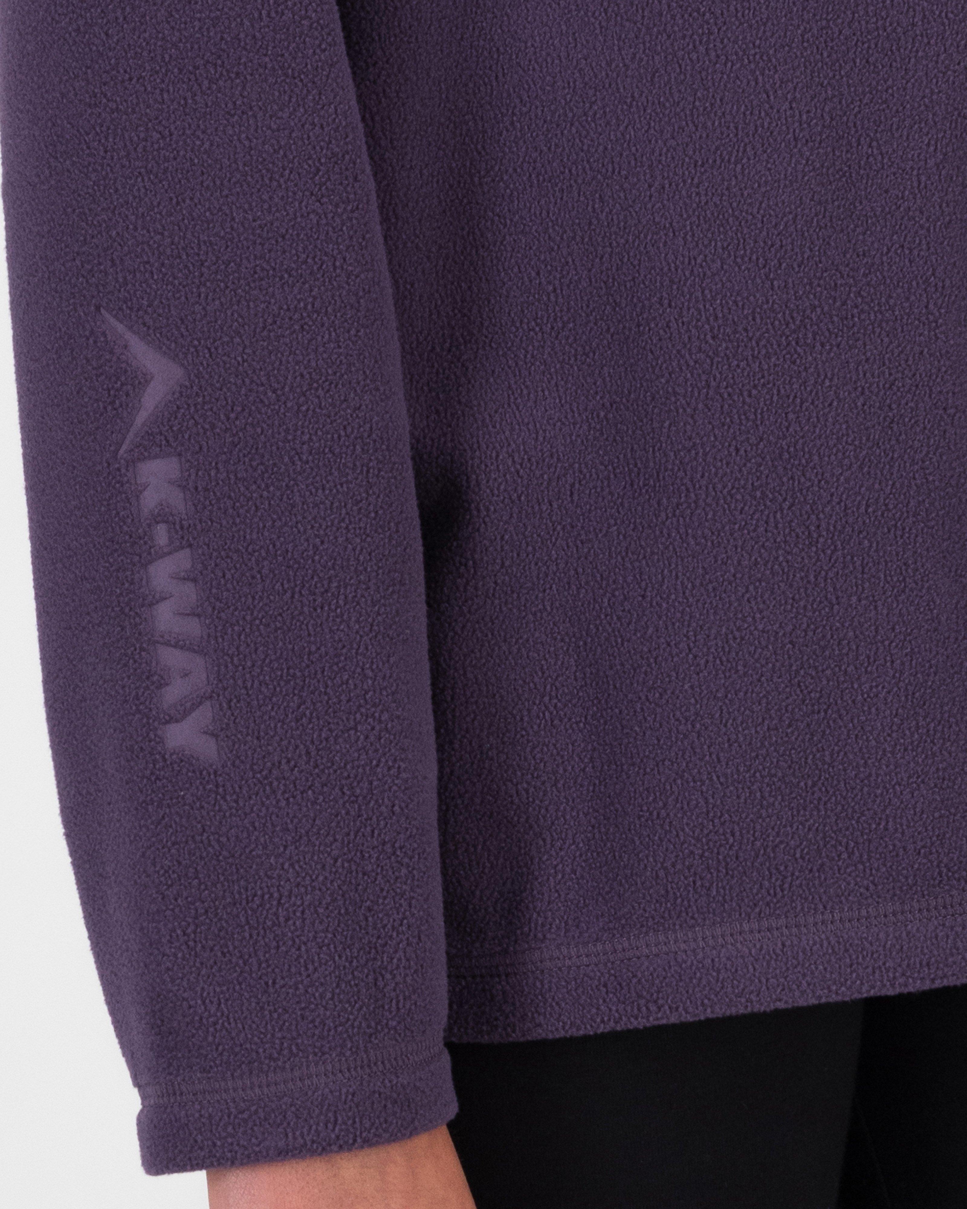 K-Way Youth ECO Hawk Crewneck Fleece Top -  Purple