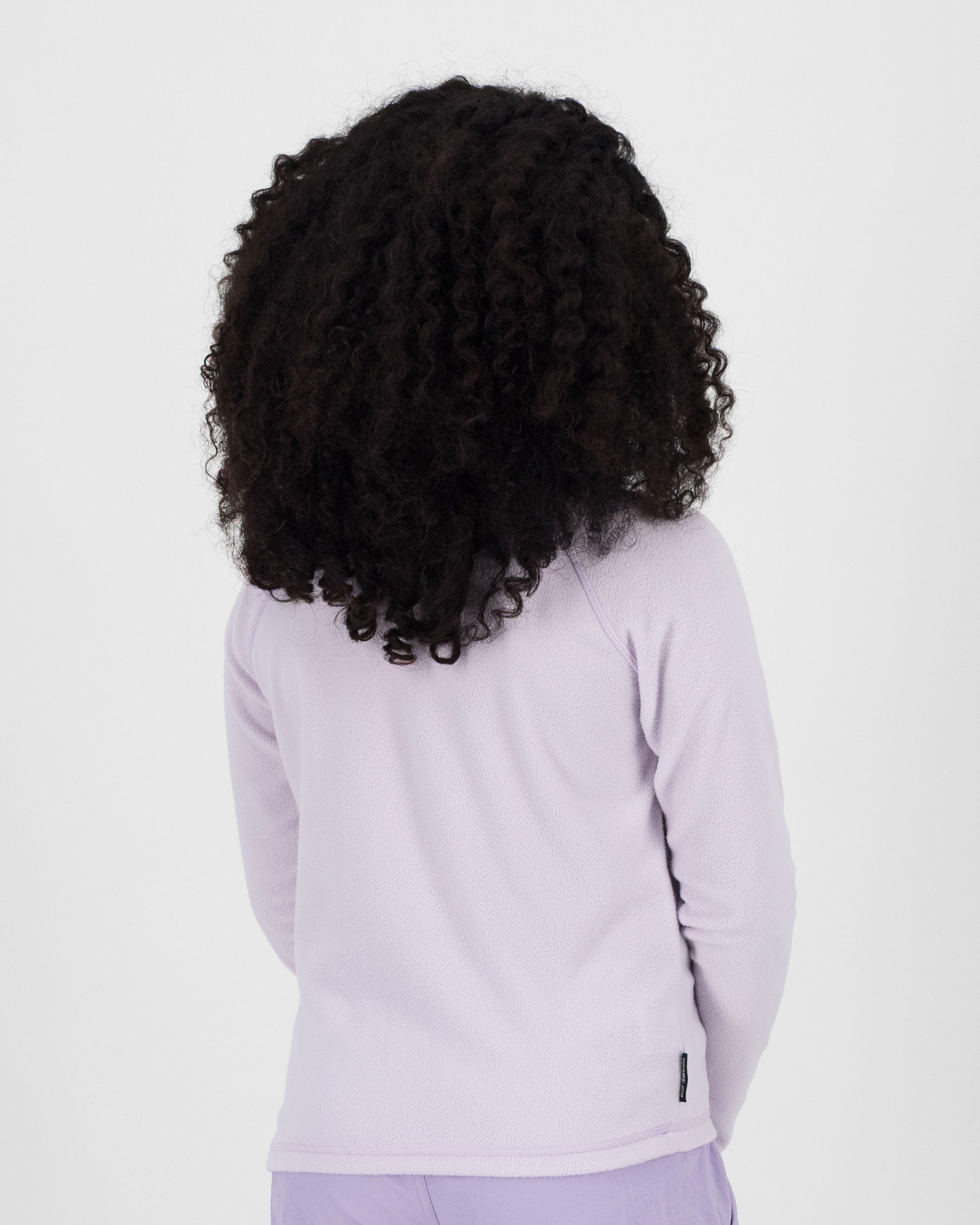 K-Way Youth ECO Hawk Crewneck Fleece Top -  Light Lilac