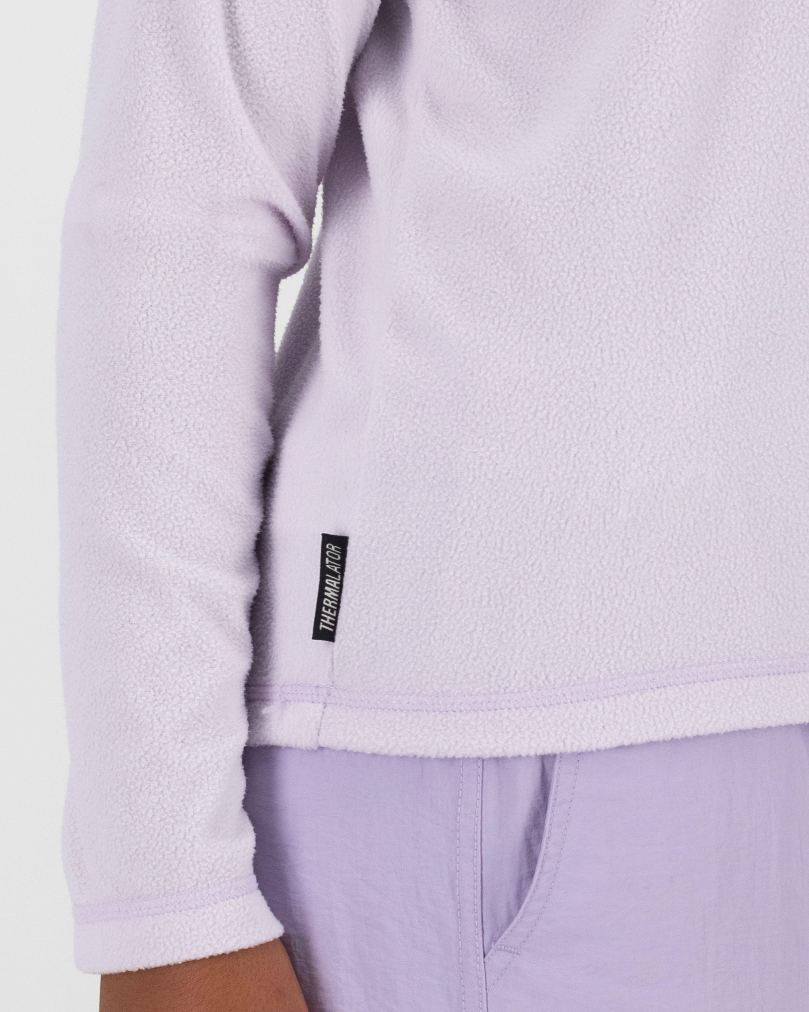 K-Way Youth ECO Hawk Crewneck Fleece Top -  Light Lilac