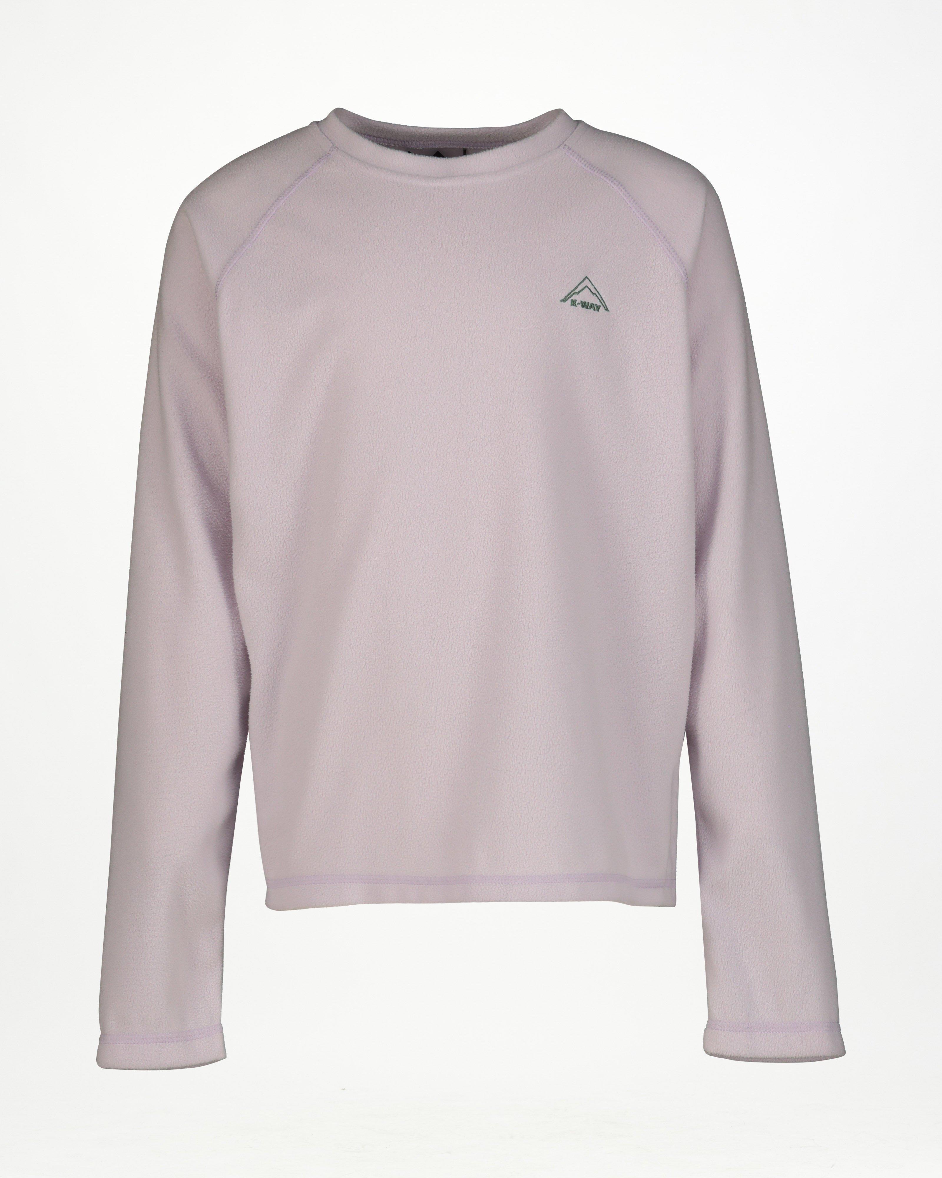 K-Way Youth ECO Hawk Crewneck Fleece Top -  Light Lilac
