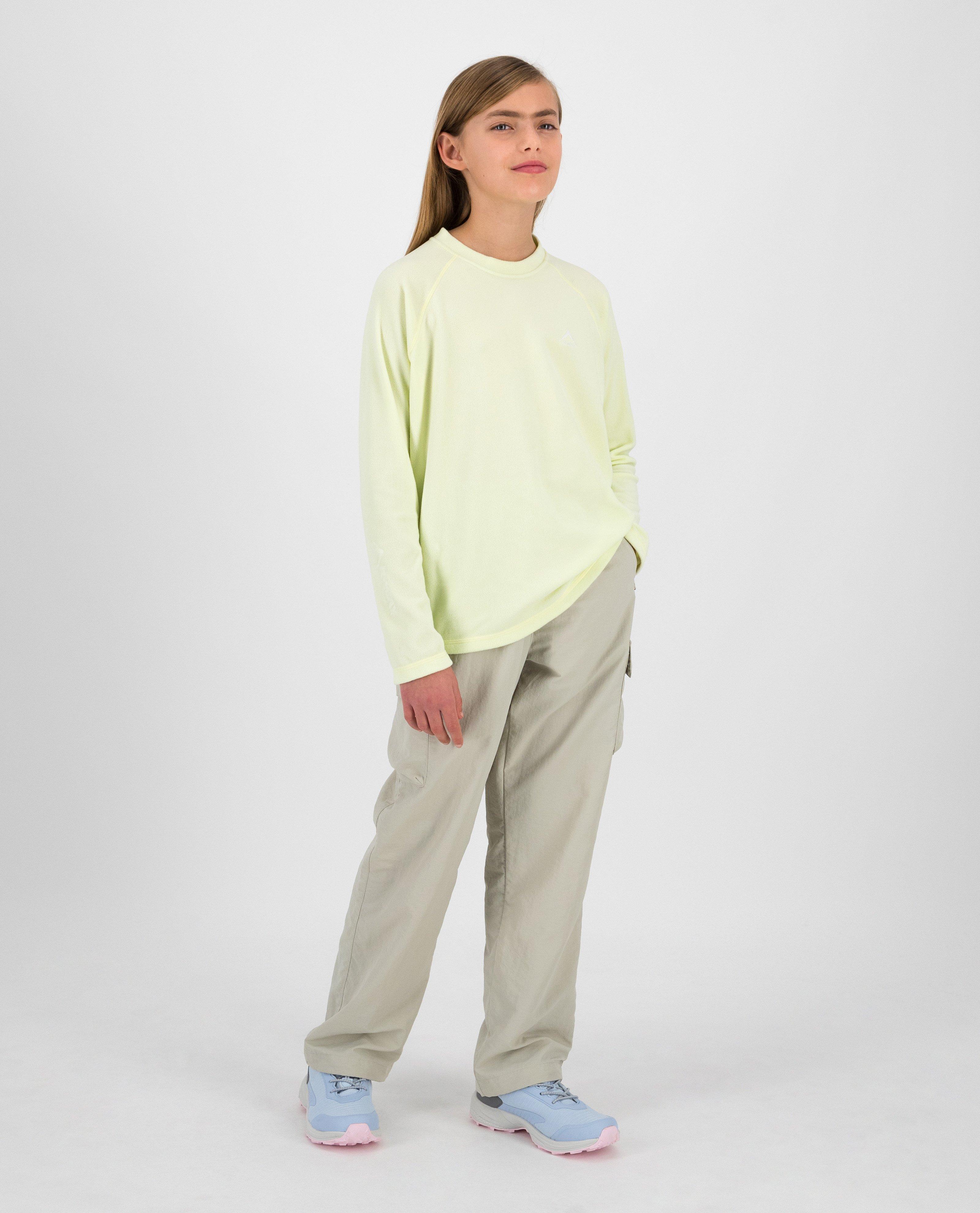 K-Way Youth ECO Hawk Crewneck Fleece Top -  Lime