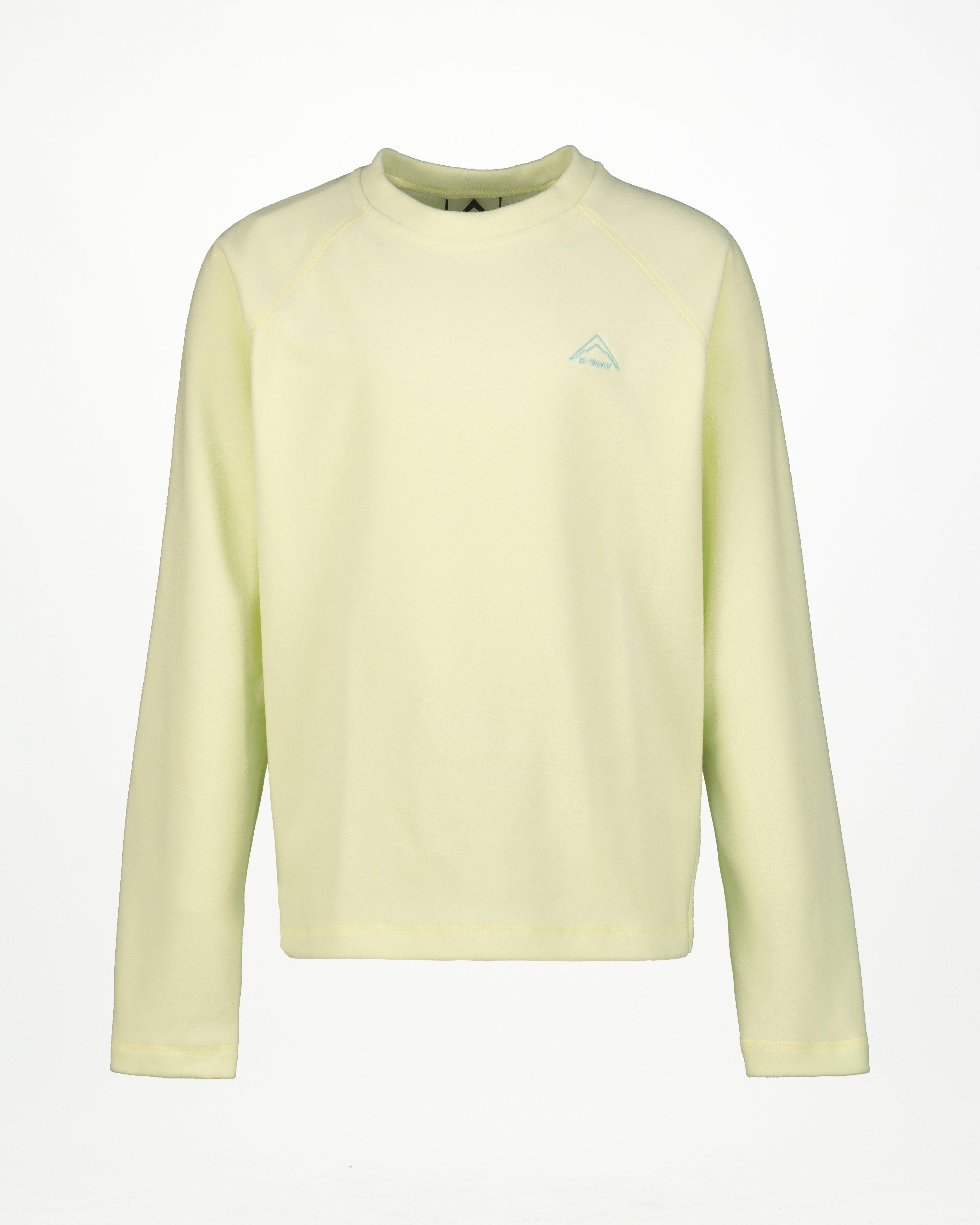 K-Way Youth ECO Hawk Crewneck Fleece Top -  Lime