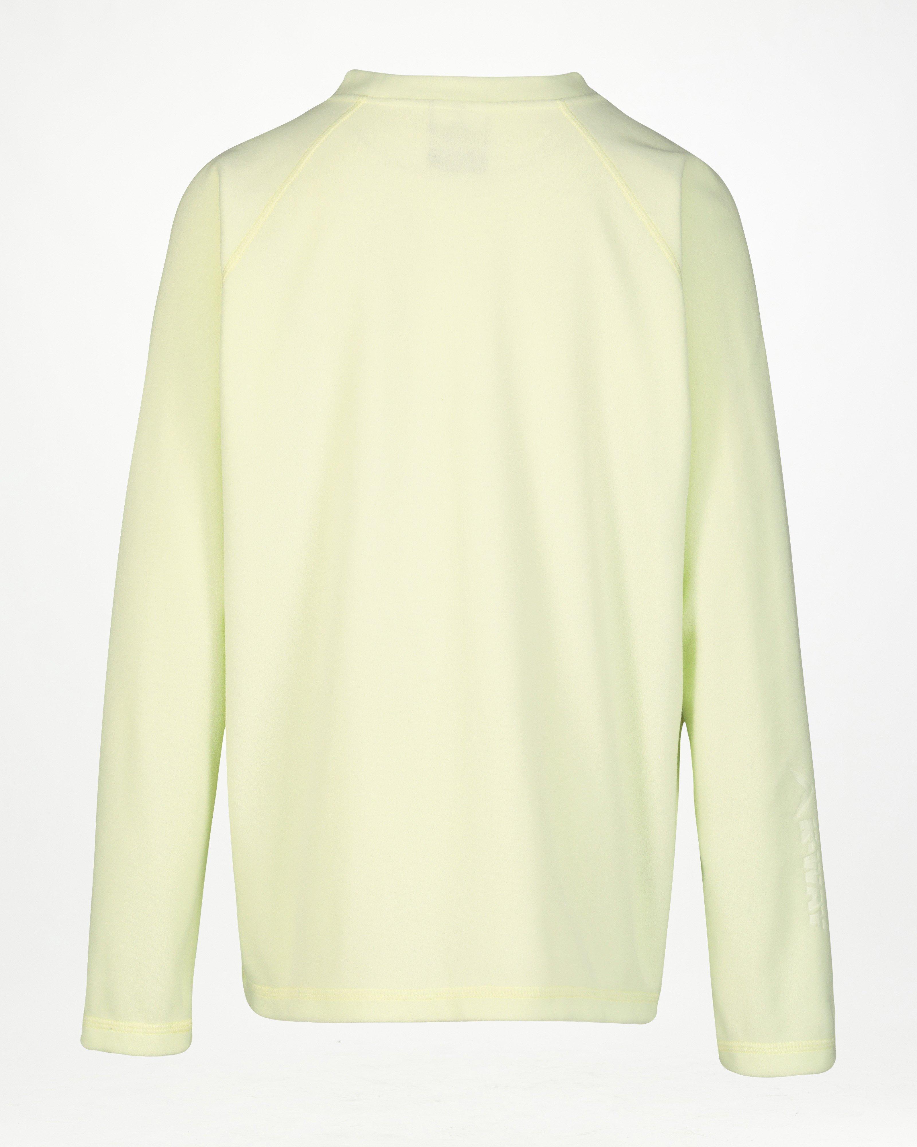 K-Way Youth ECO Hawk Crewneck Fleece Top -  Lime