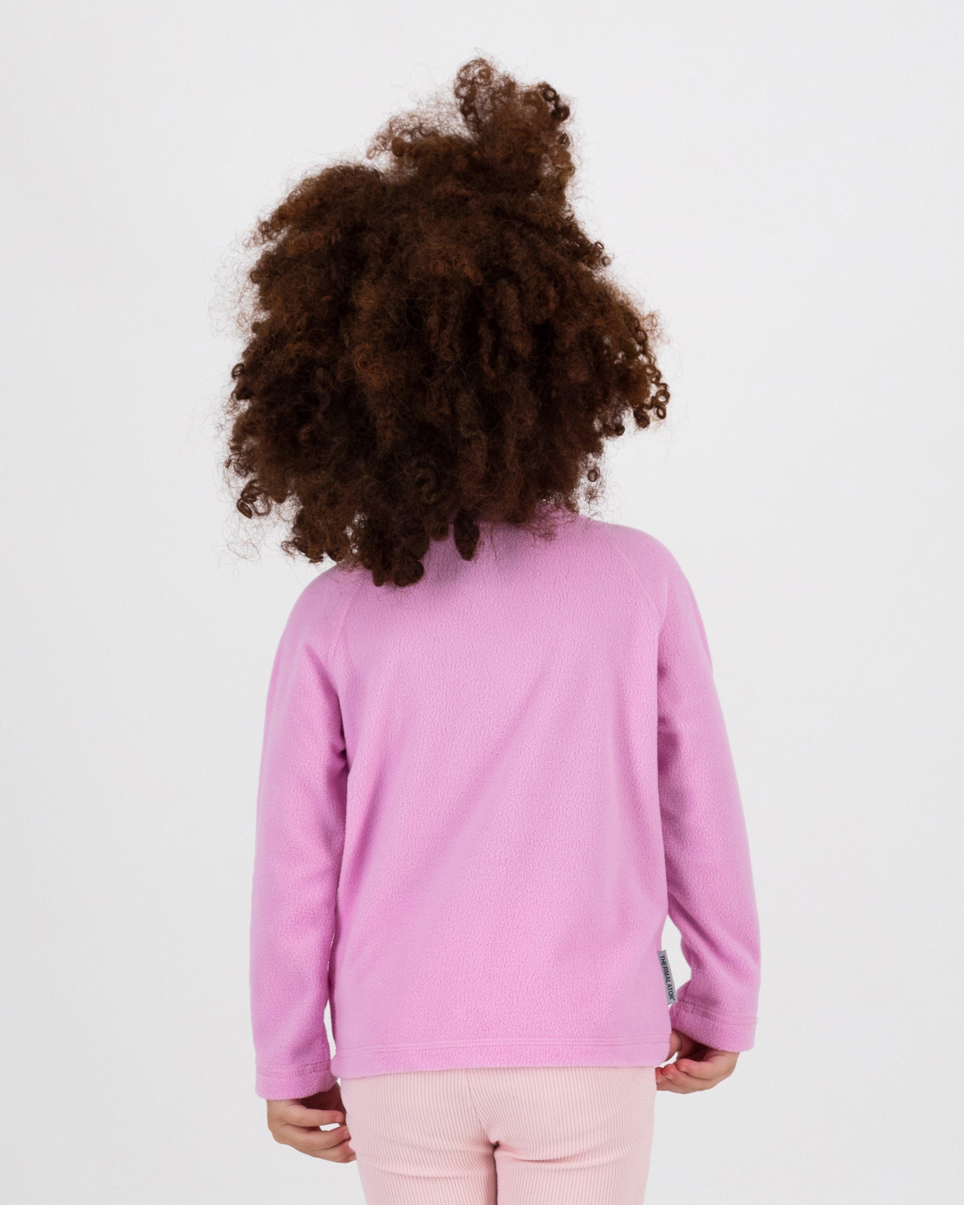 K-Way Kids Girls' Hawk ECO Fleece Top -  Flamingo