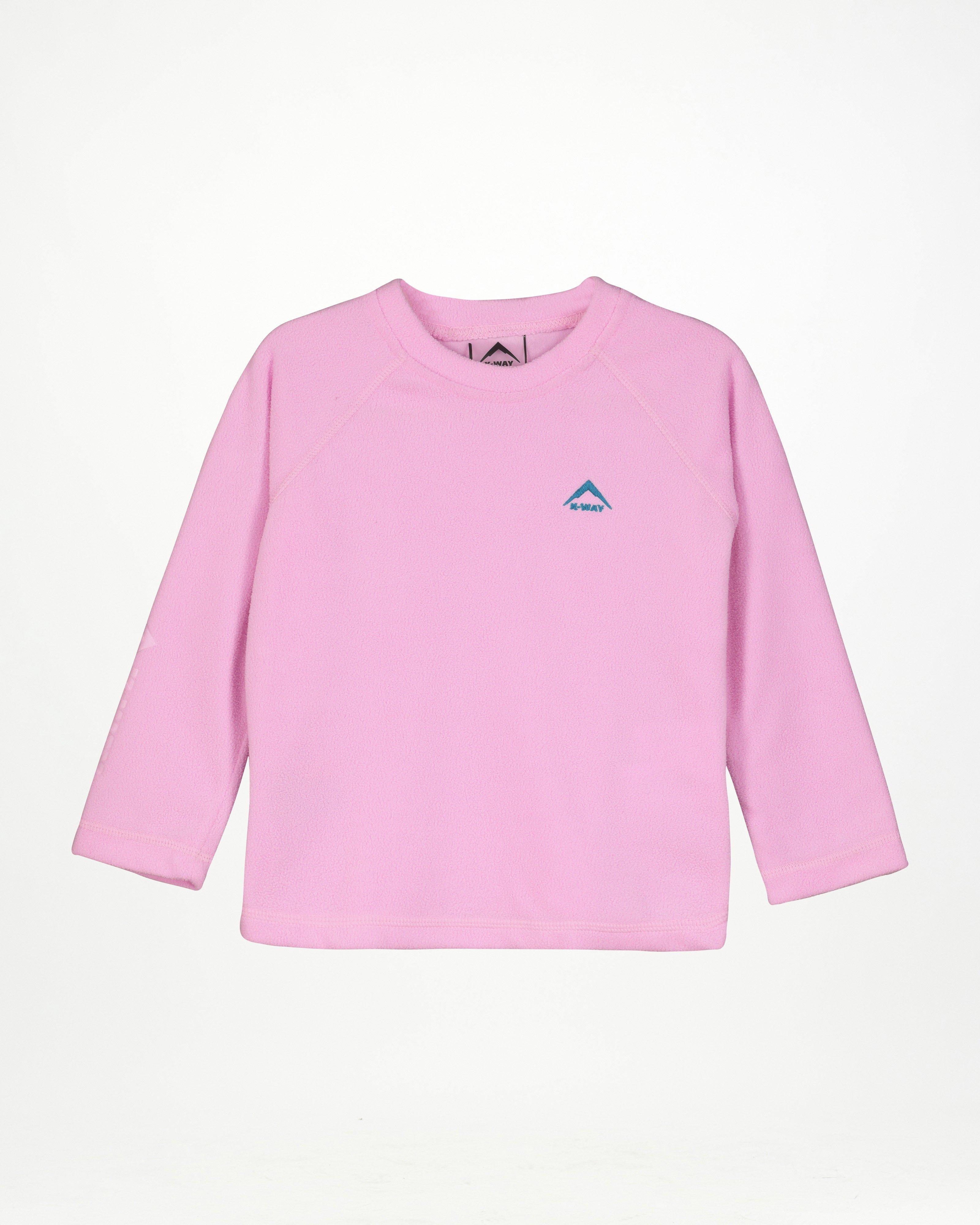 K-Way Kids Girls' Hawk ECO Fleece Top -  Flamingo