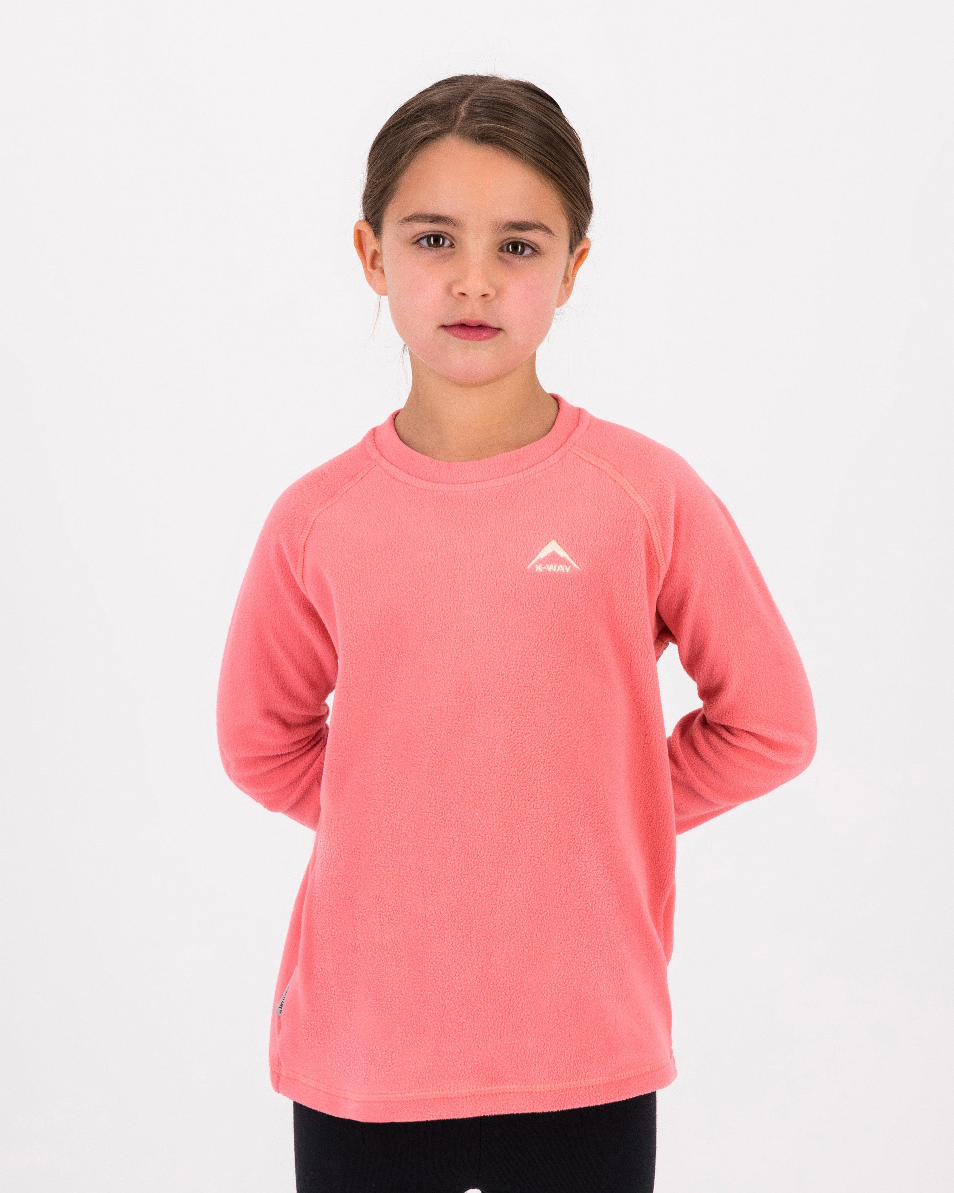 K-Way Kids ECO Hawk Crewneck Fleece girls -  Watermelon