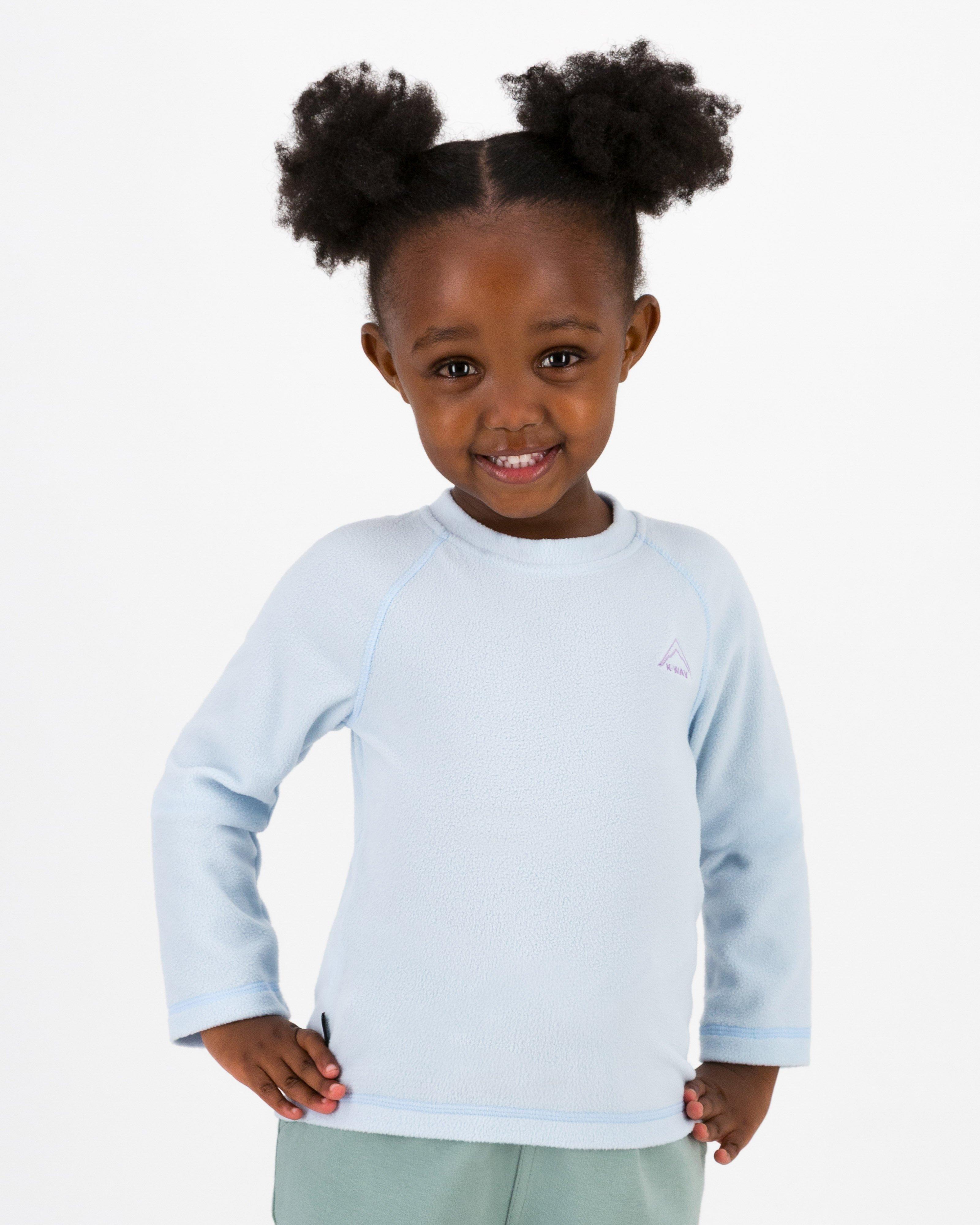 K-Way Kids Hawk ECO Fleece Top -  Light Blue