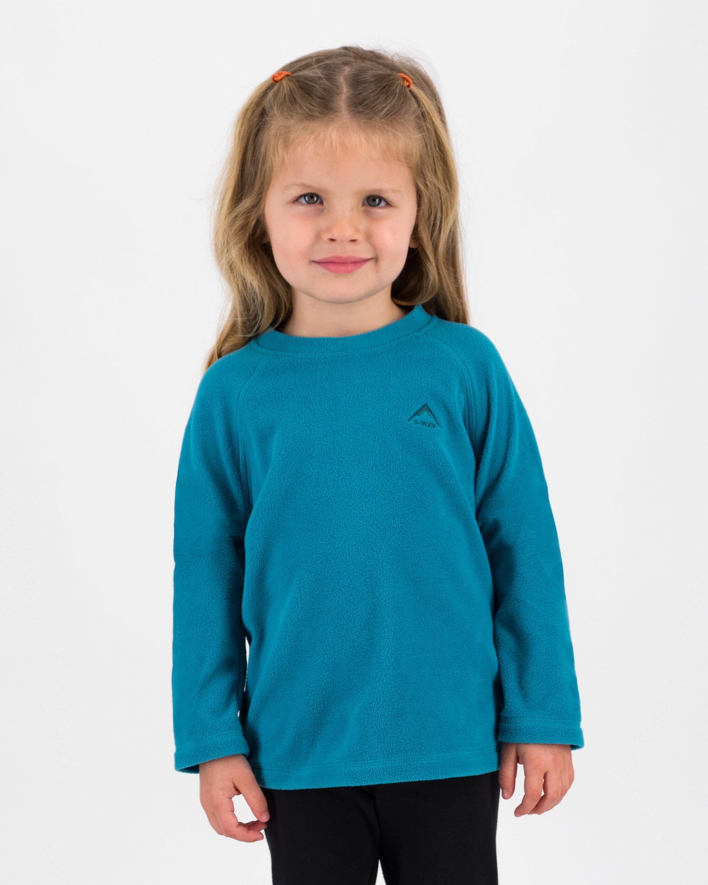 K-Way Kids Girls' Hawk ECO Fleece Top -  Turquoise