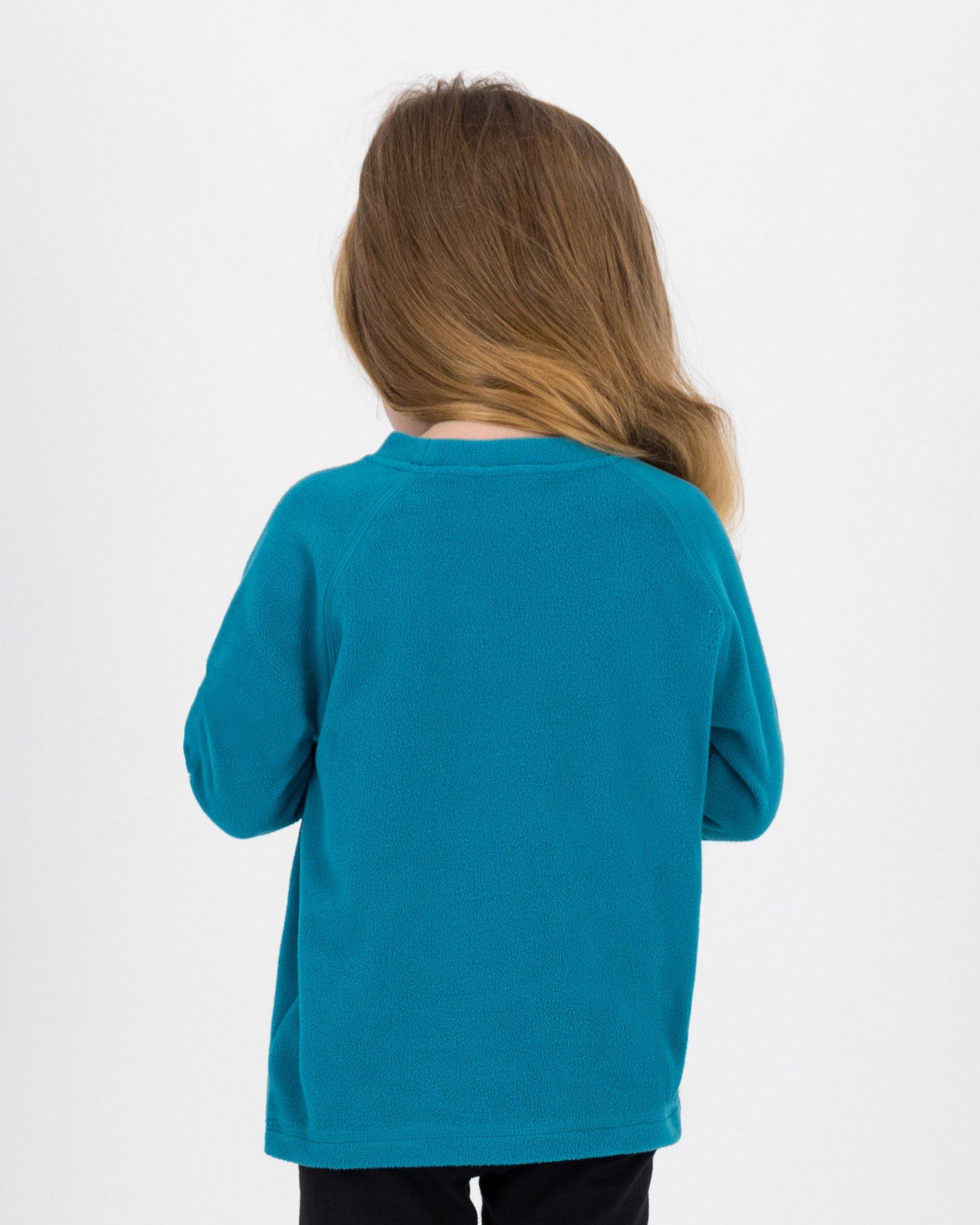 K-Way Kids Girls' Hawk ECO Fleece Top -  Turquoise