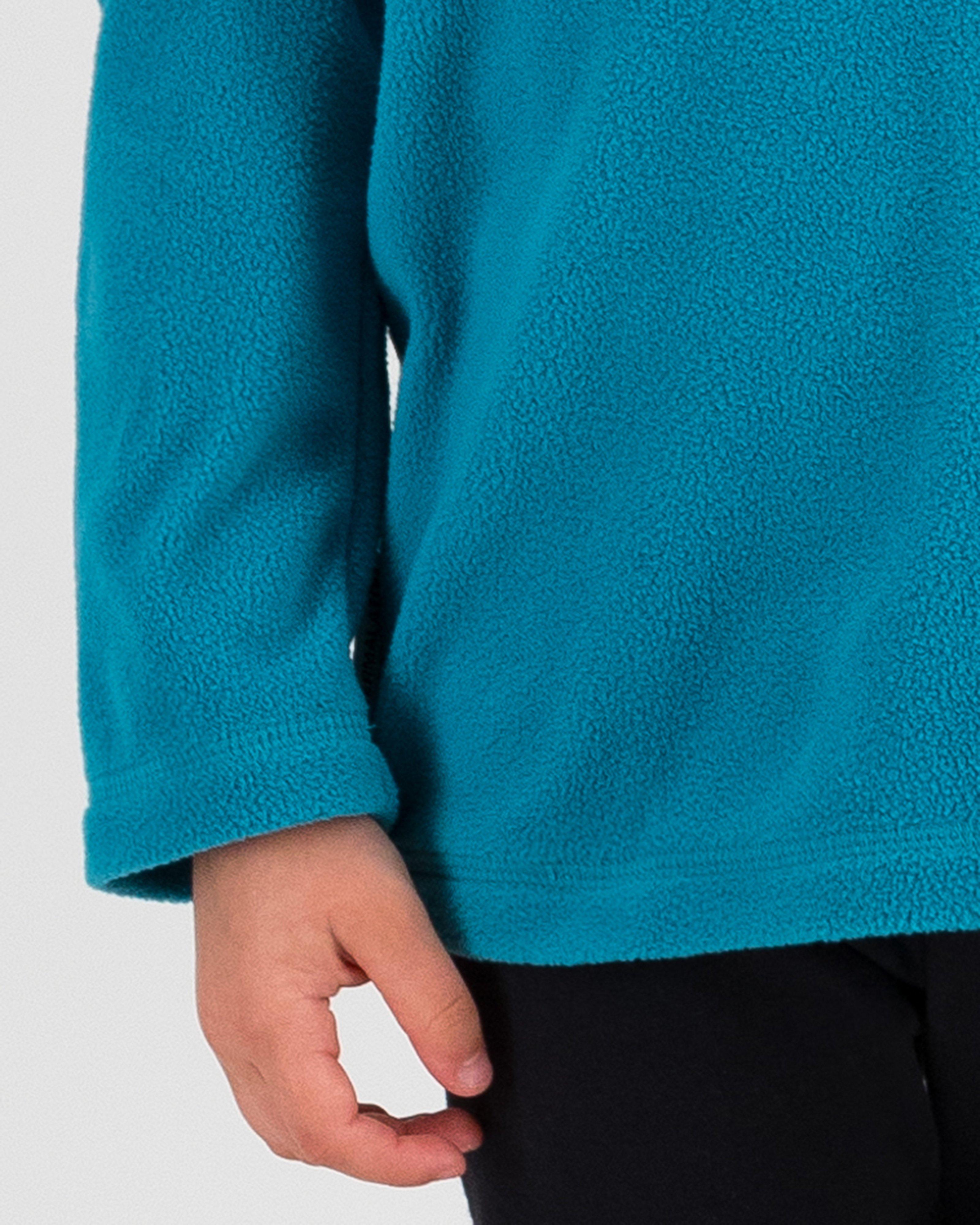 K-Way Kids Girls' Hawk ECO Fleece Top -  Turquoise