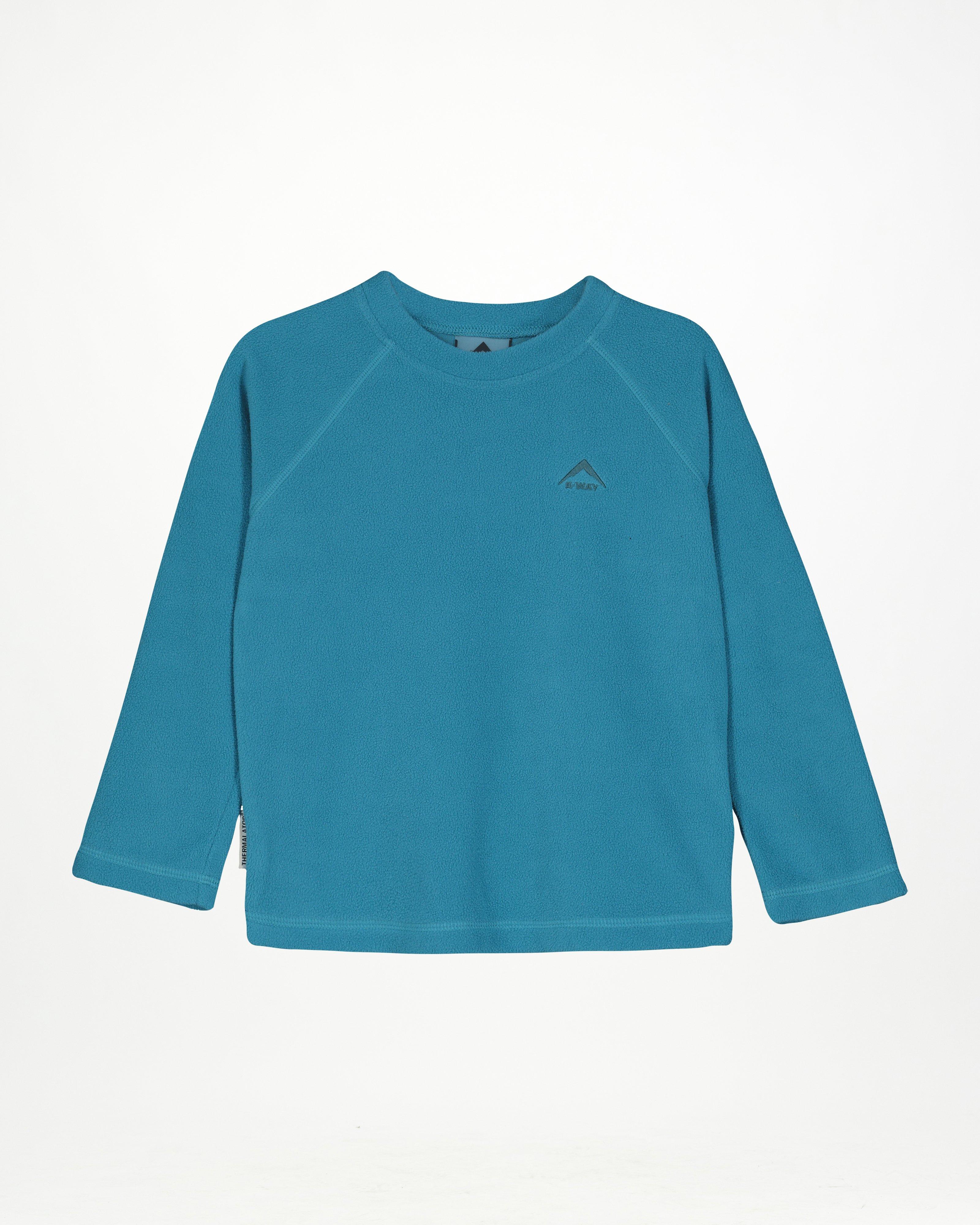 K-Way Kids Girls' Hawk ECO Fleece Top -  Turquoise