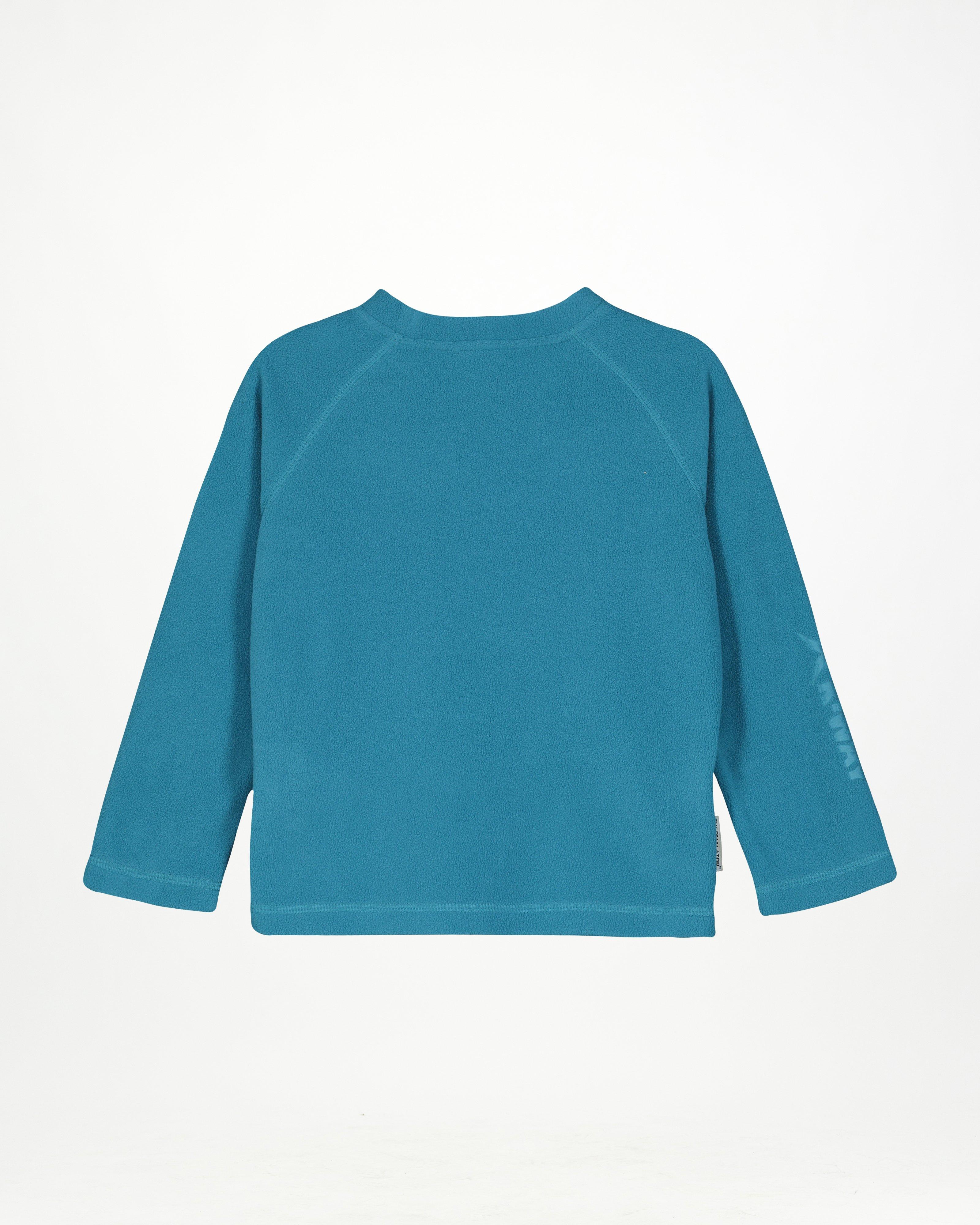 K-Way Kids Girls' Hawk ECO Fleece Top -  Turquoise