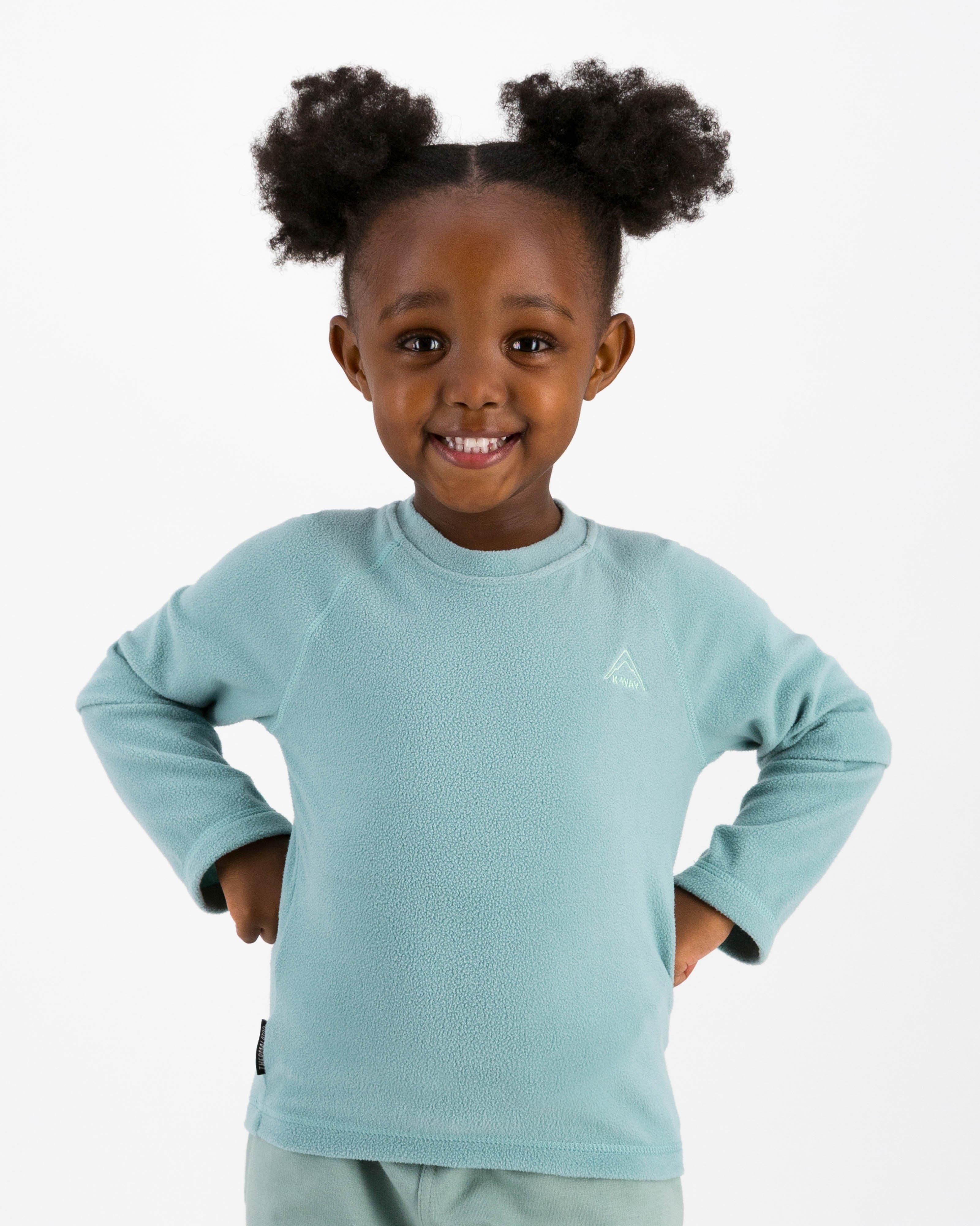 K-Way Kids Hawk ECO Fleece Top -  Sea Blue