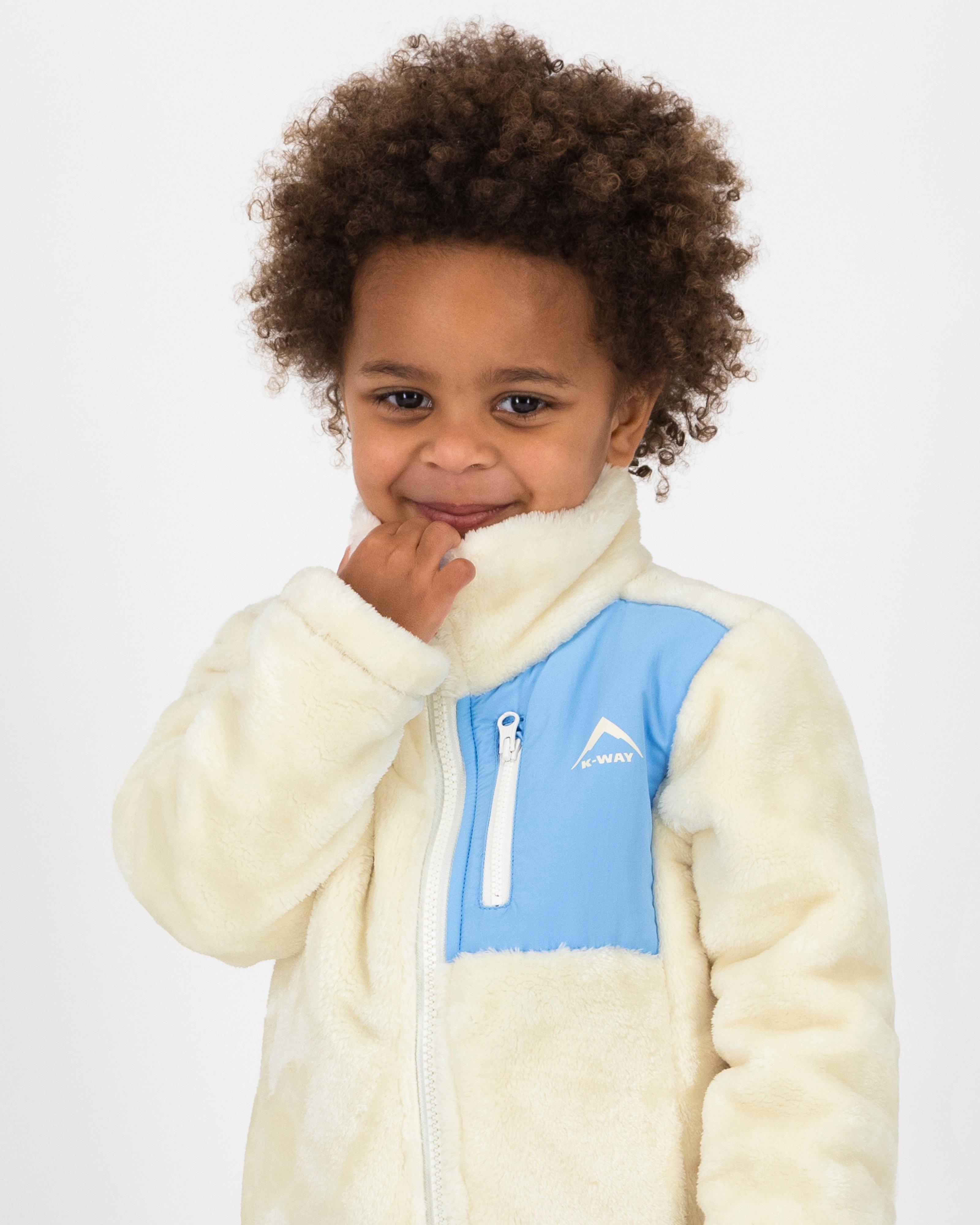 K-Way Kids Poppy Fleece Jacket -  Milk