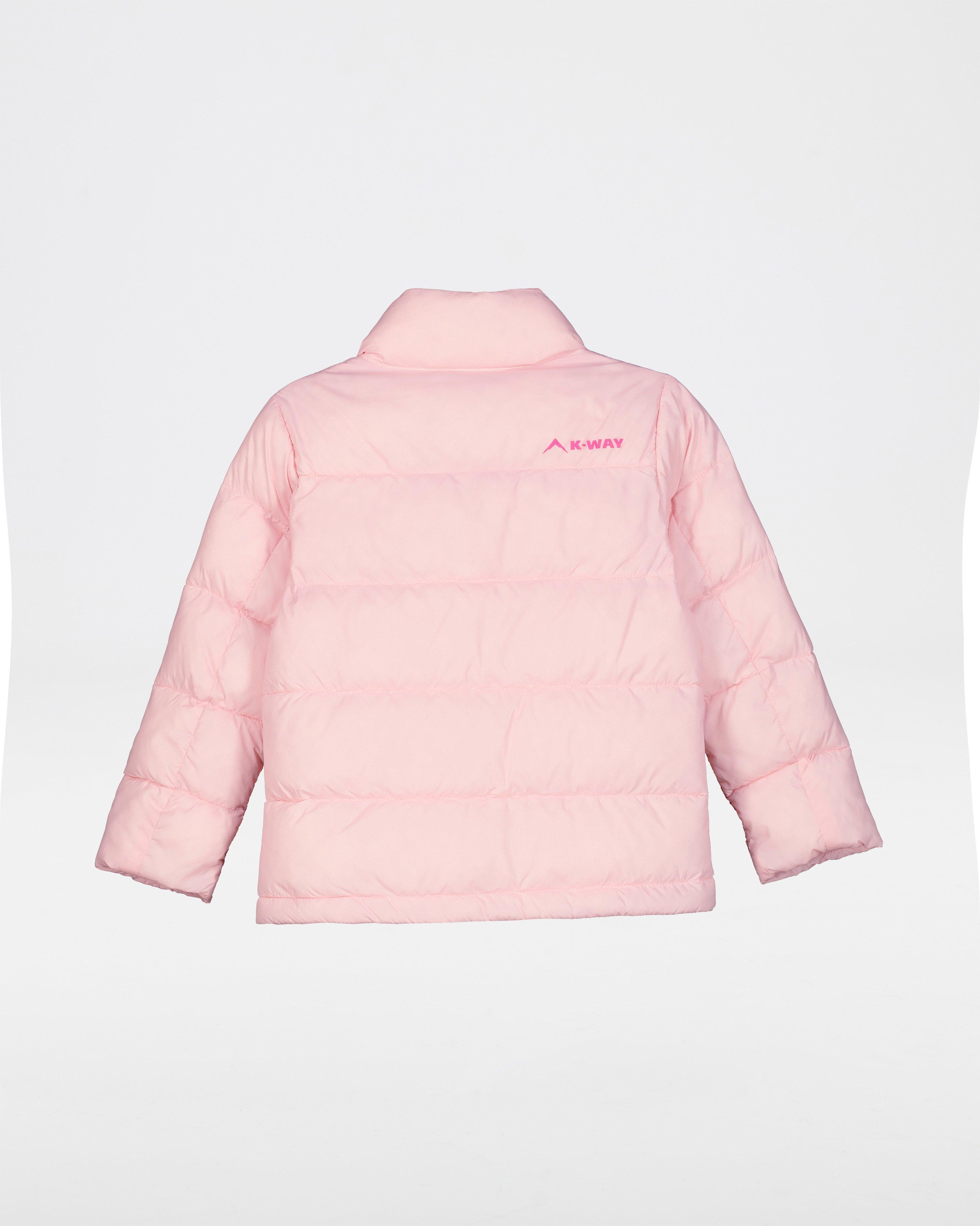 K-Way Kids Willow Wide Channel Jacket -  Pale Pink