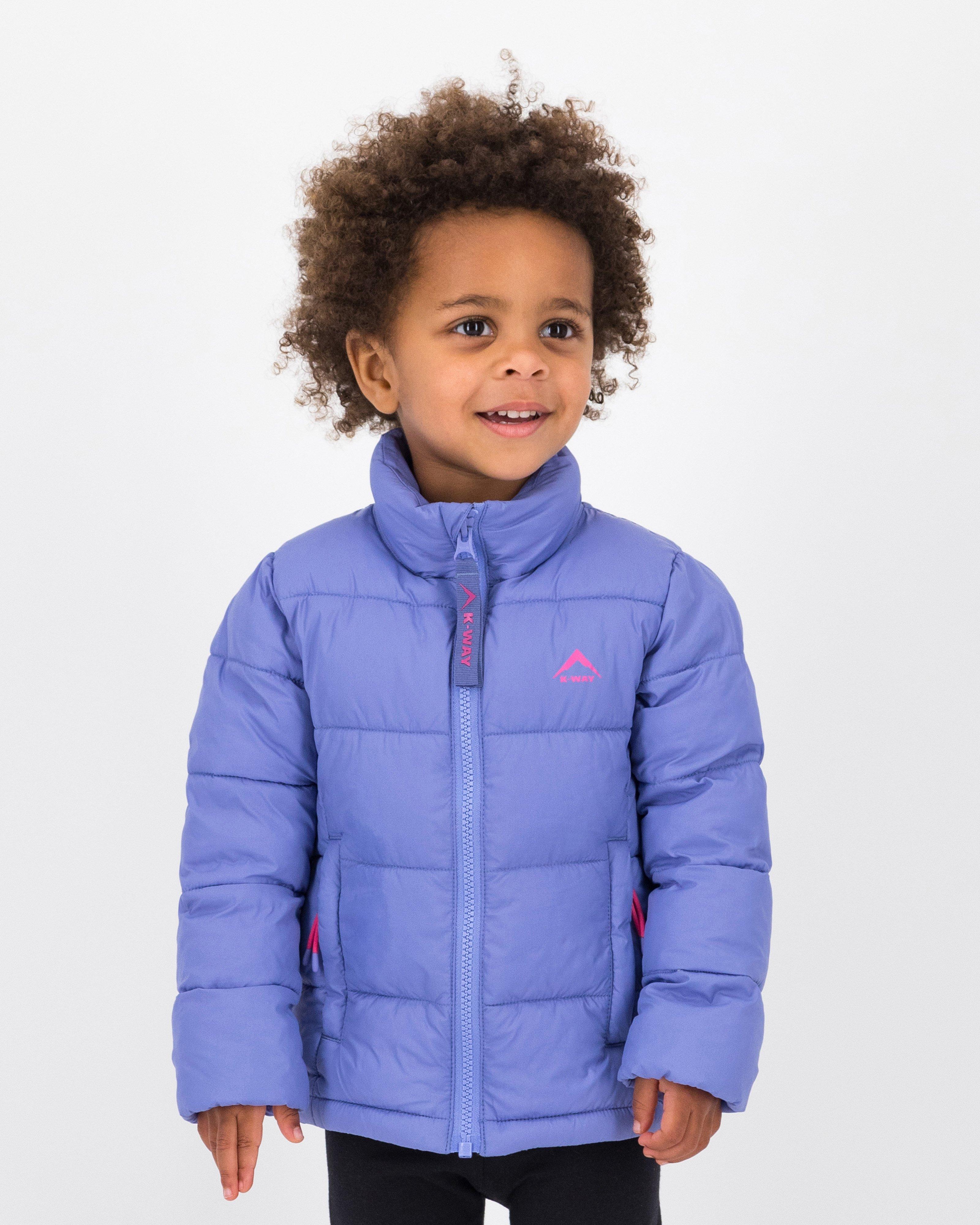 K-Way Kids Willow Wide Channel Jacket -  Lavender