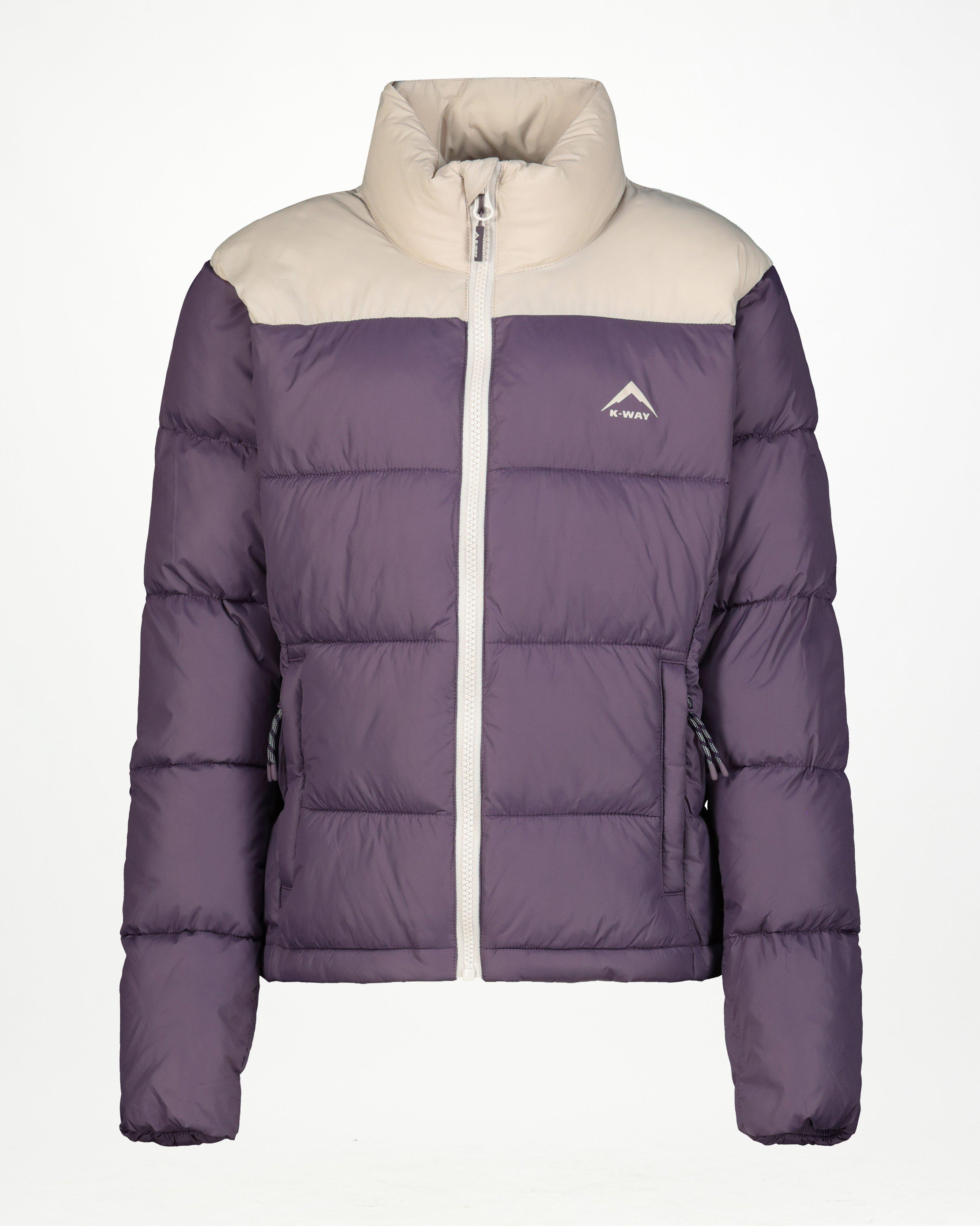 K-Way Youth Wide Channel Jacket -  Purple