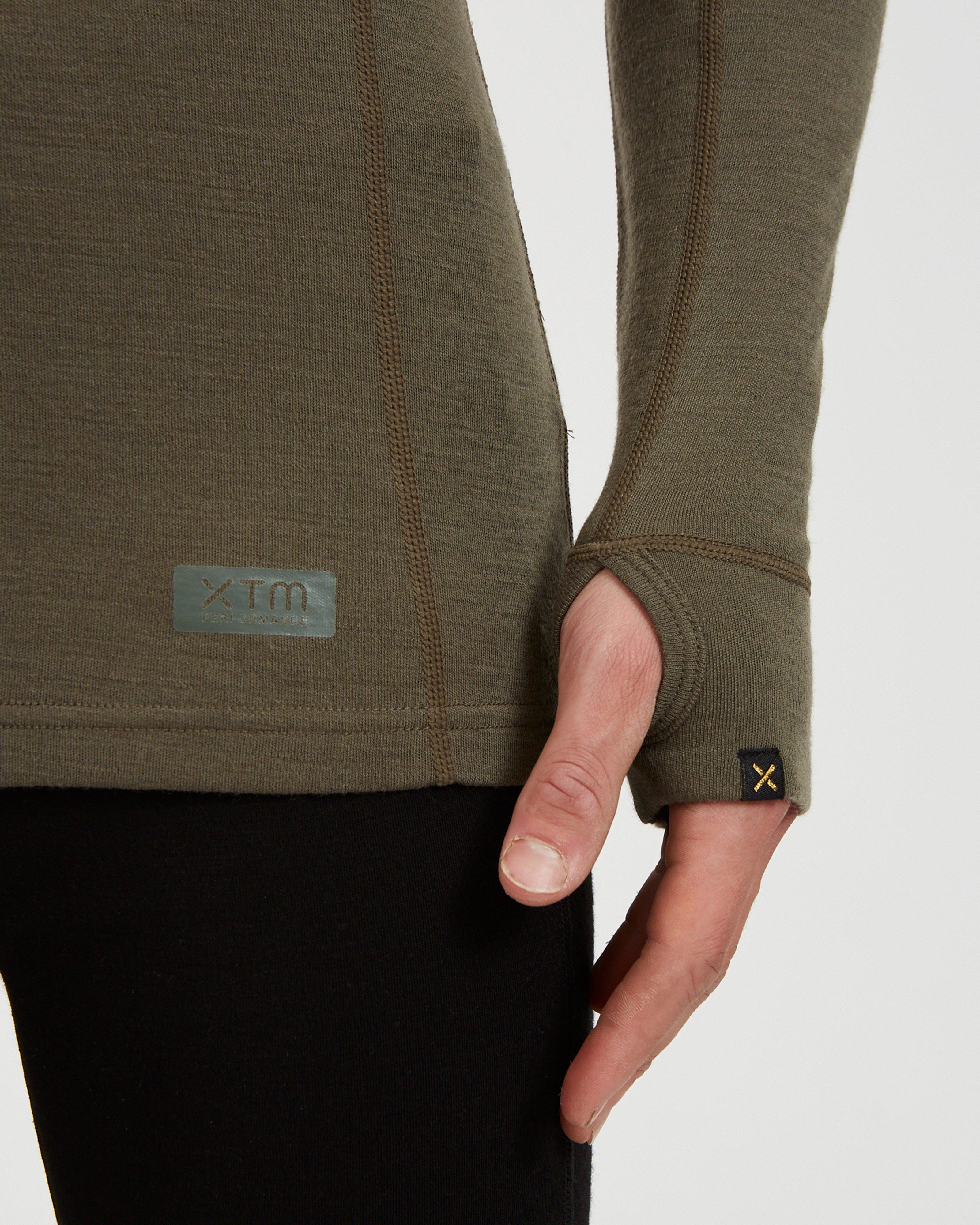 XTM Men's Merino 230 Thermal Top -  Olive
