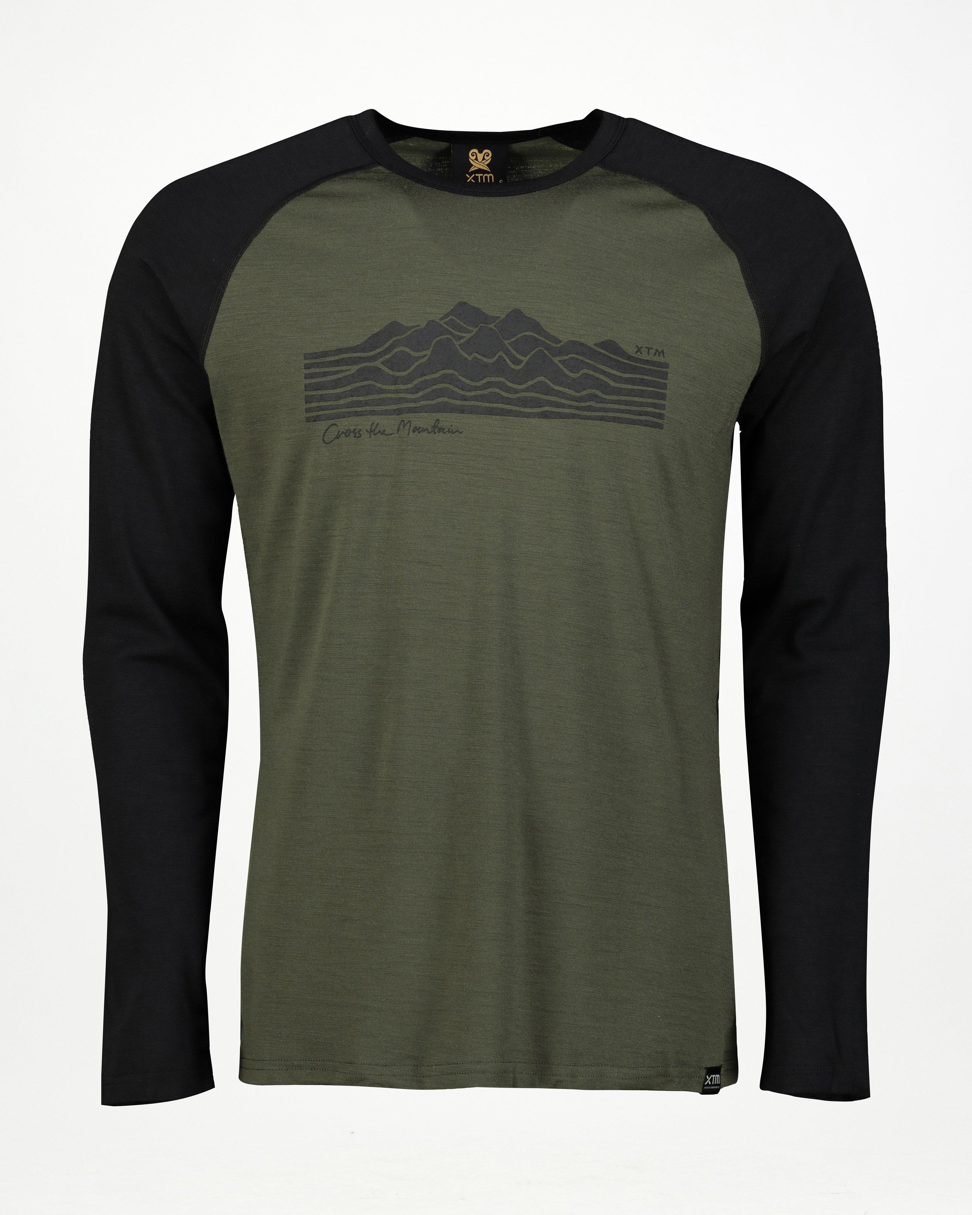 XTM Men's Adventure 170 Long-Sleeve Thermal Top -  Olive