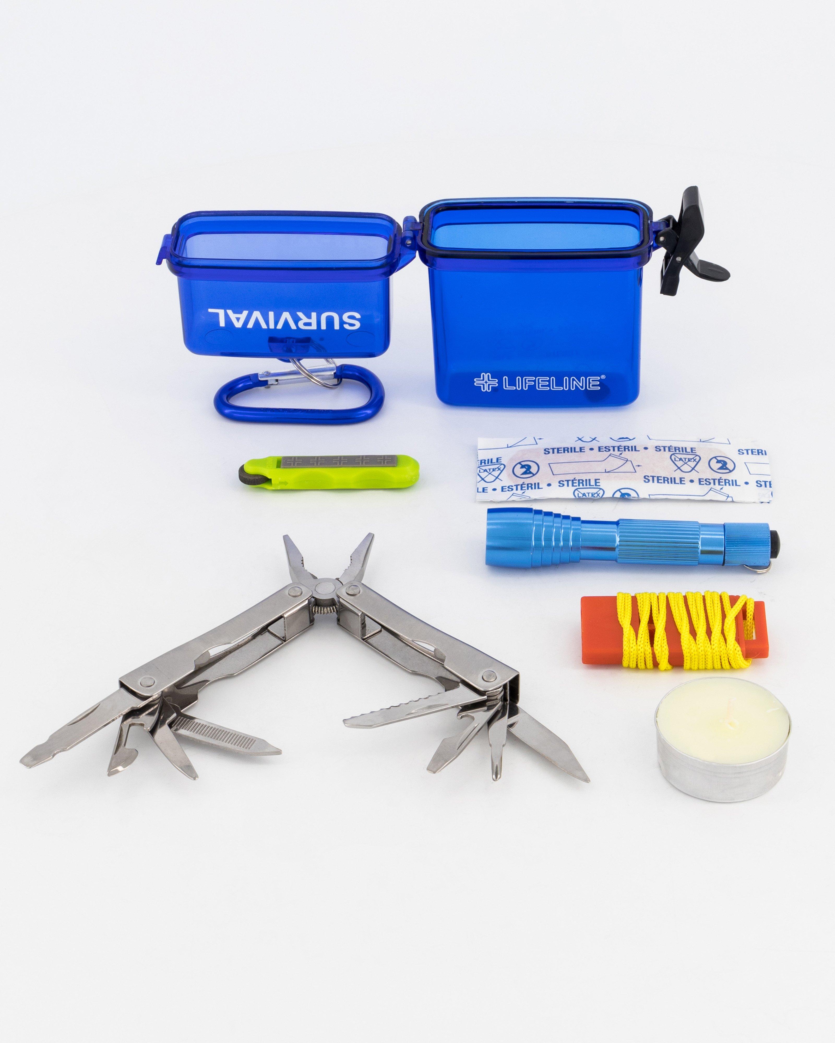 Lifeline Waterproof Survival Kit -  Assorted