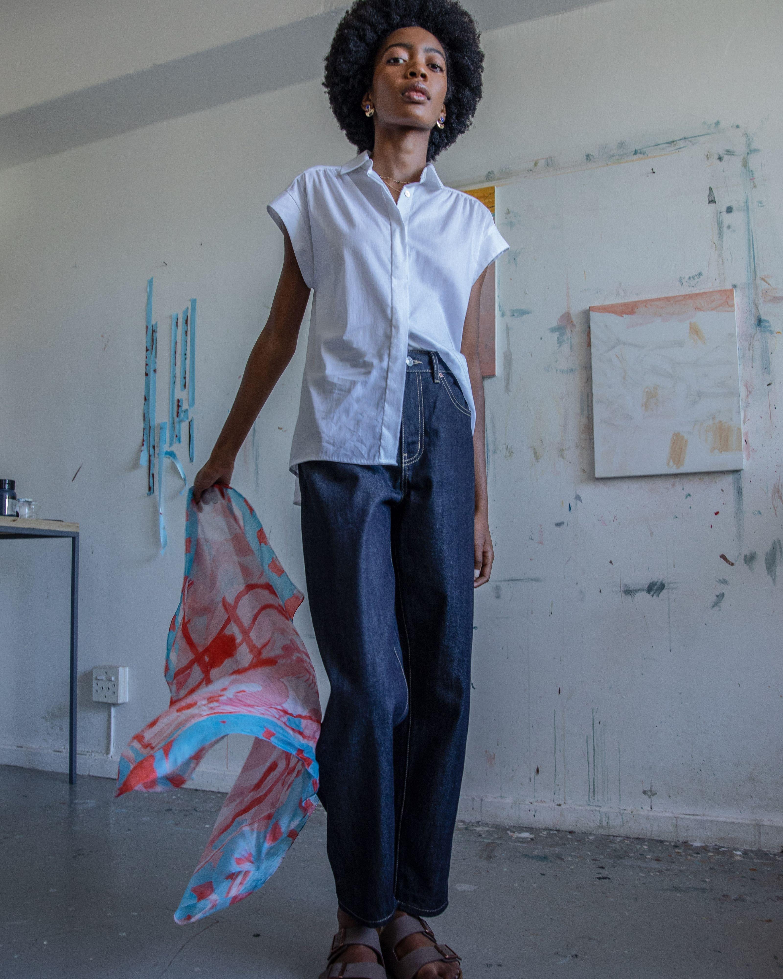 Jeanne Hoffman x Poetry Tradewinds Selvage Denims - Poetry Clothing Store