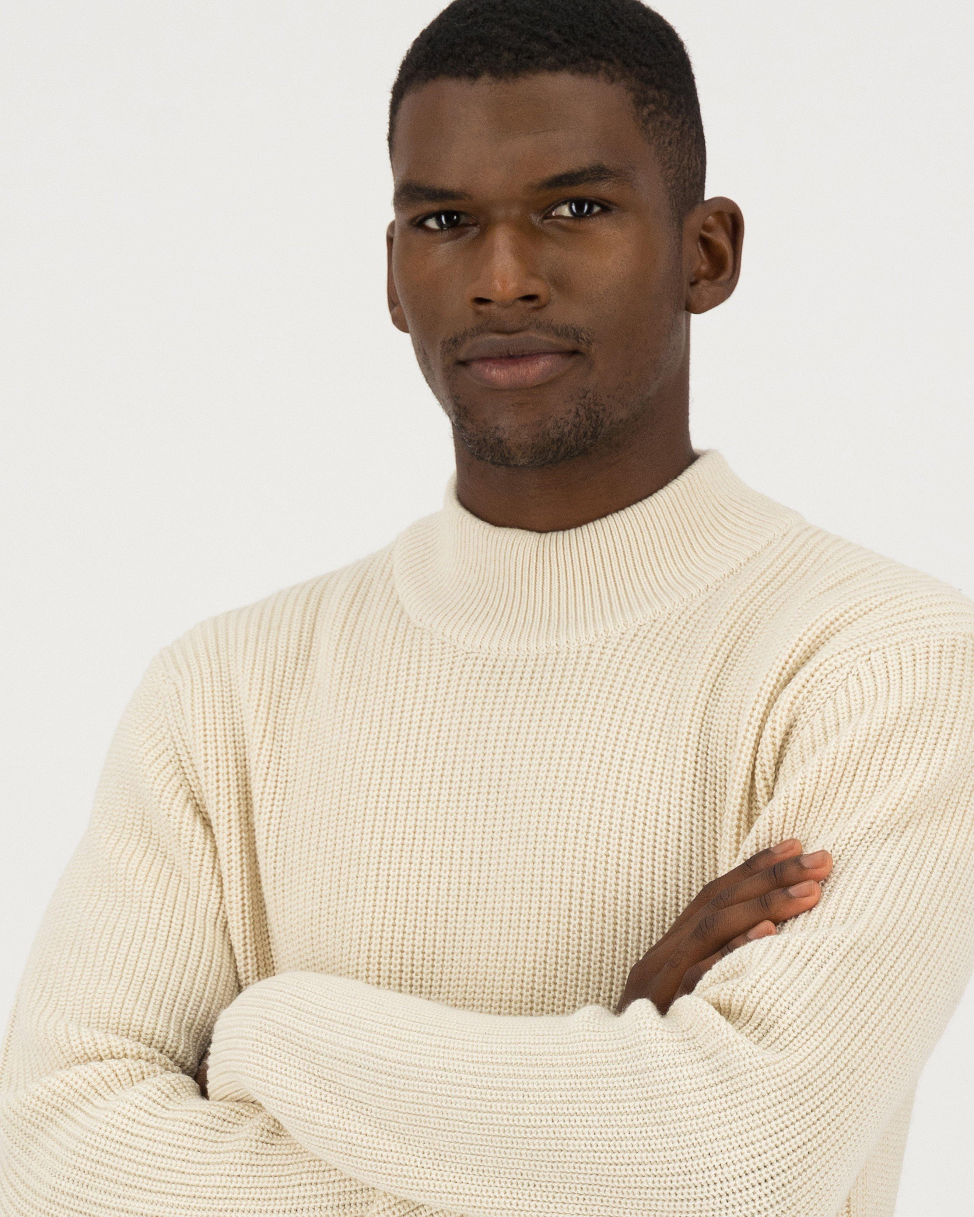 Polo neck hot sale jumper mens