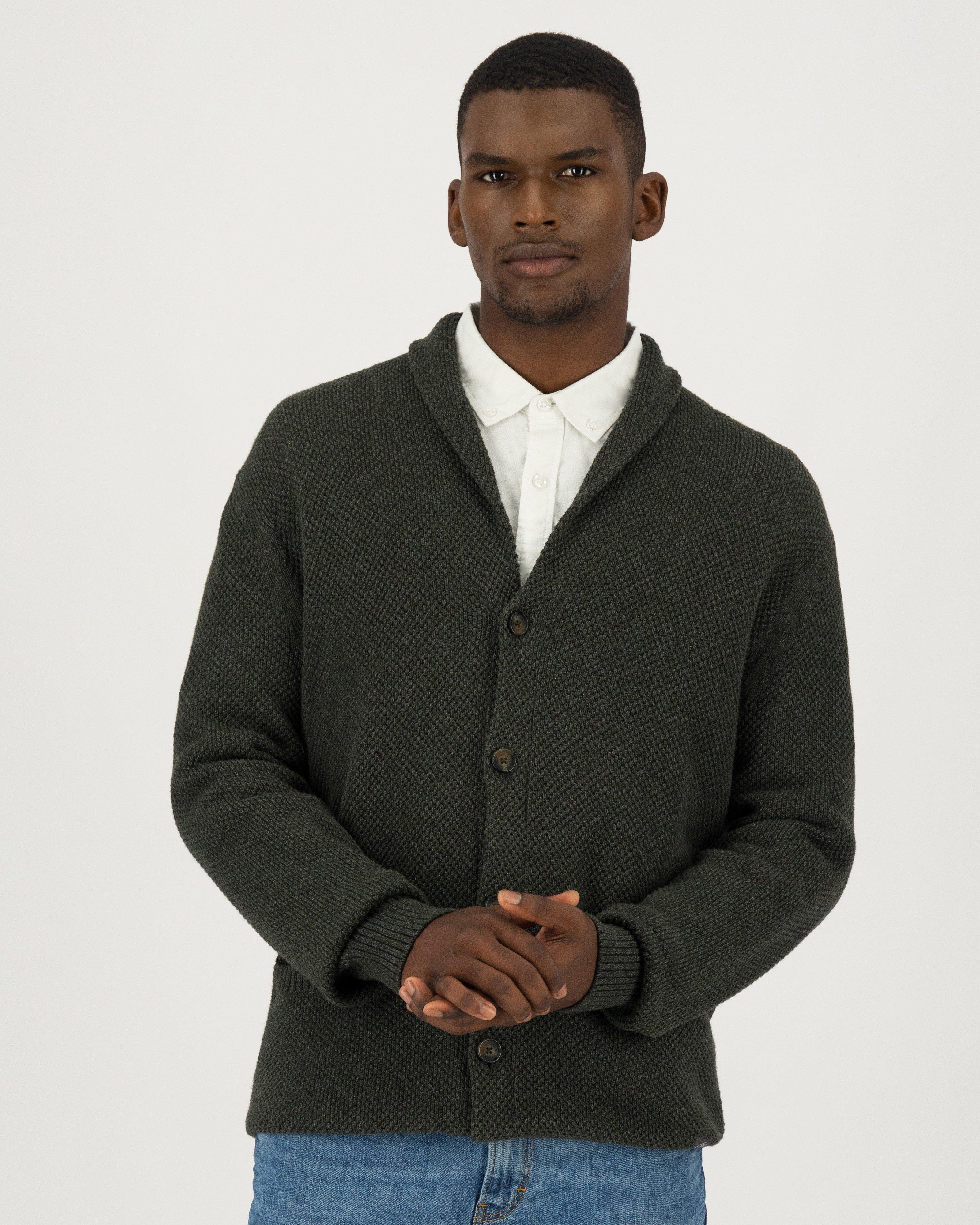 Men's Daniel Knit Cardigan | Old Khaki