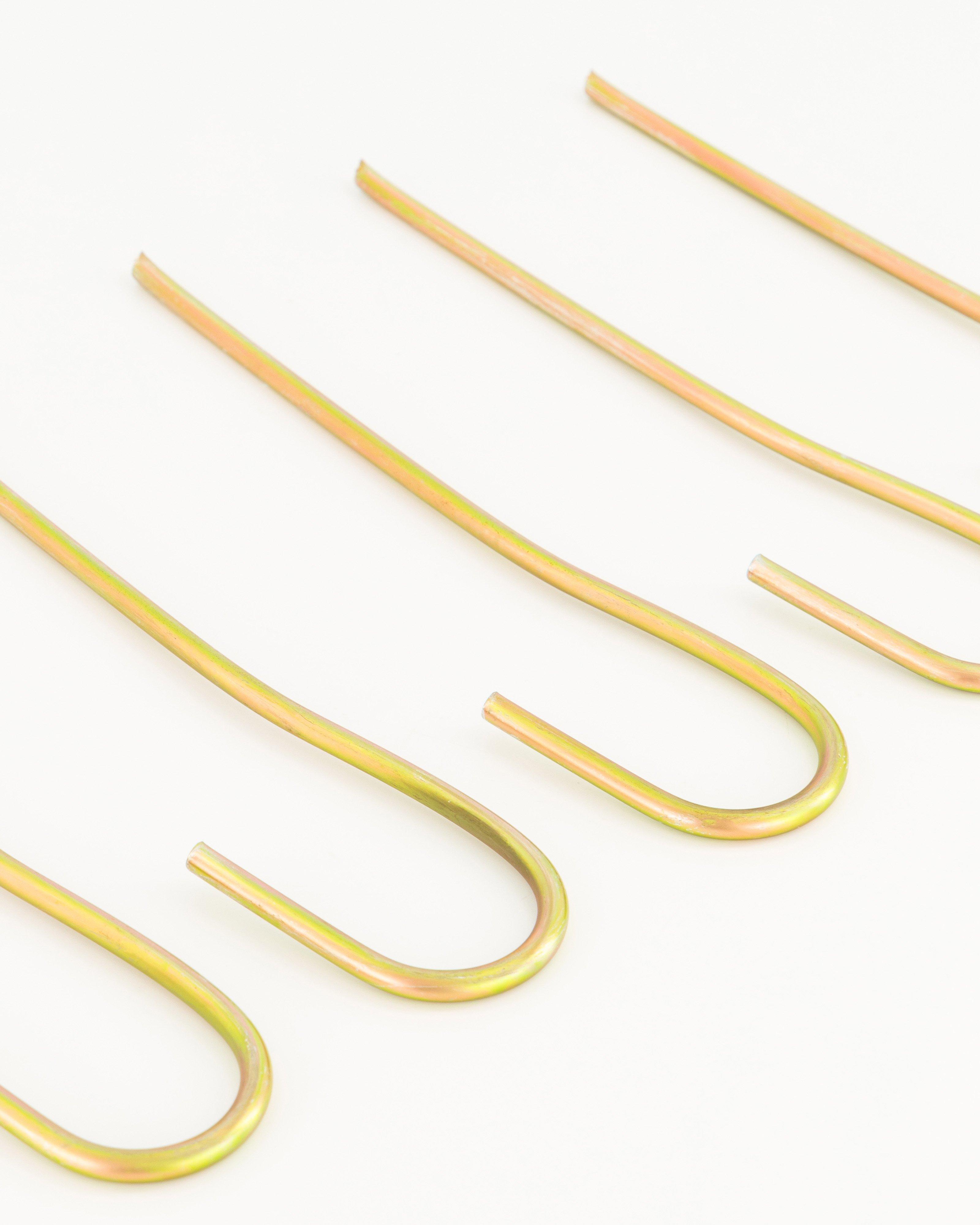 LK's 150mm Straight Tent Pegs 5 Pack