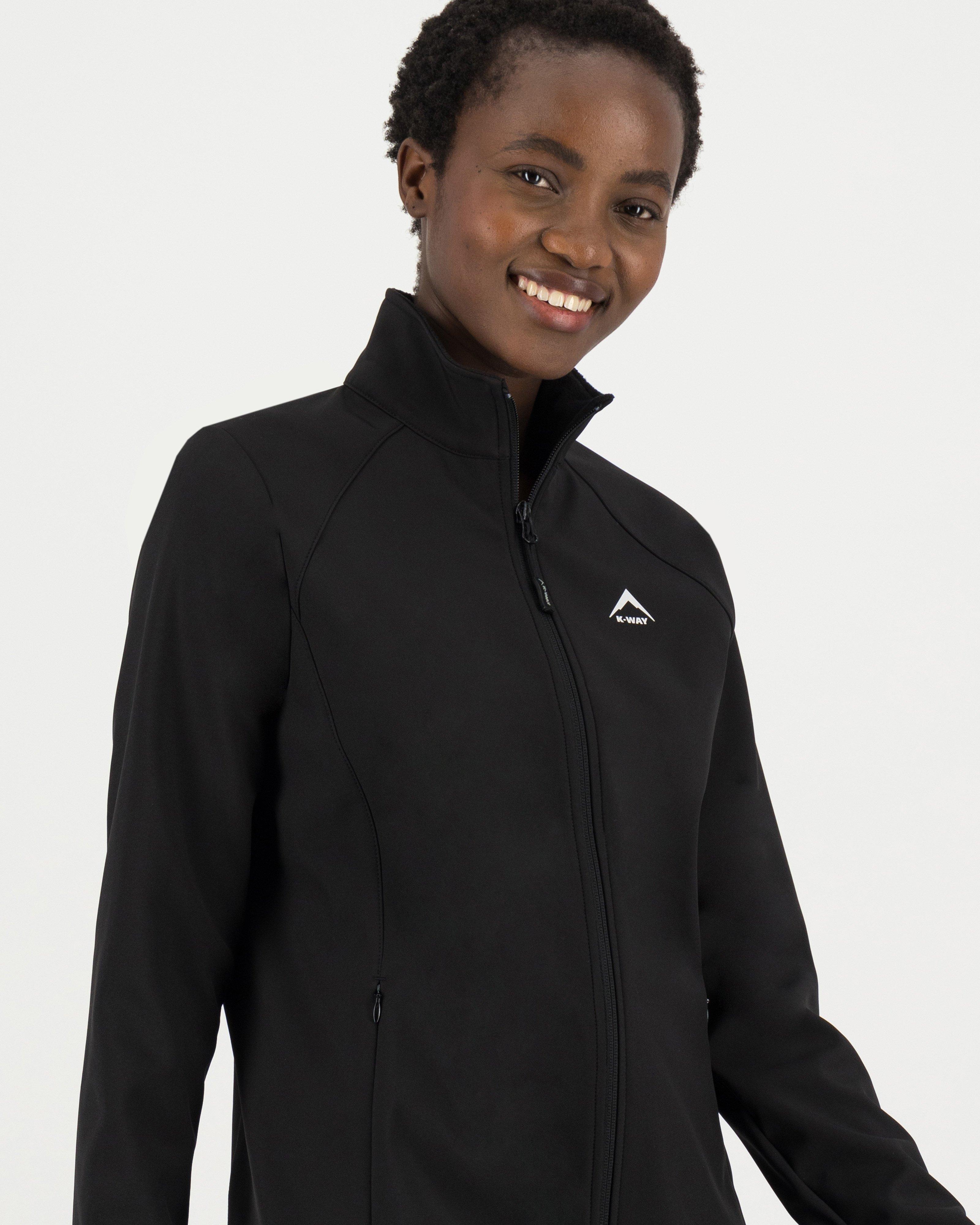 K-Way Women's Mira Eco 22 Softshell Jacket -  Black